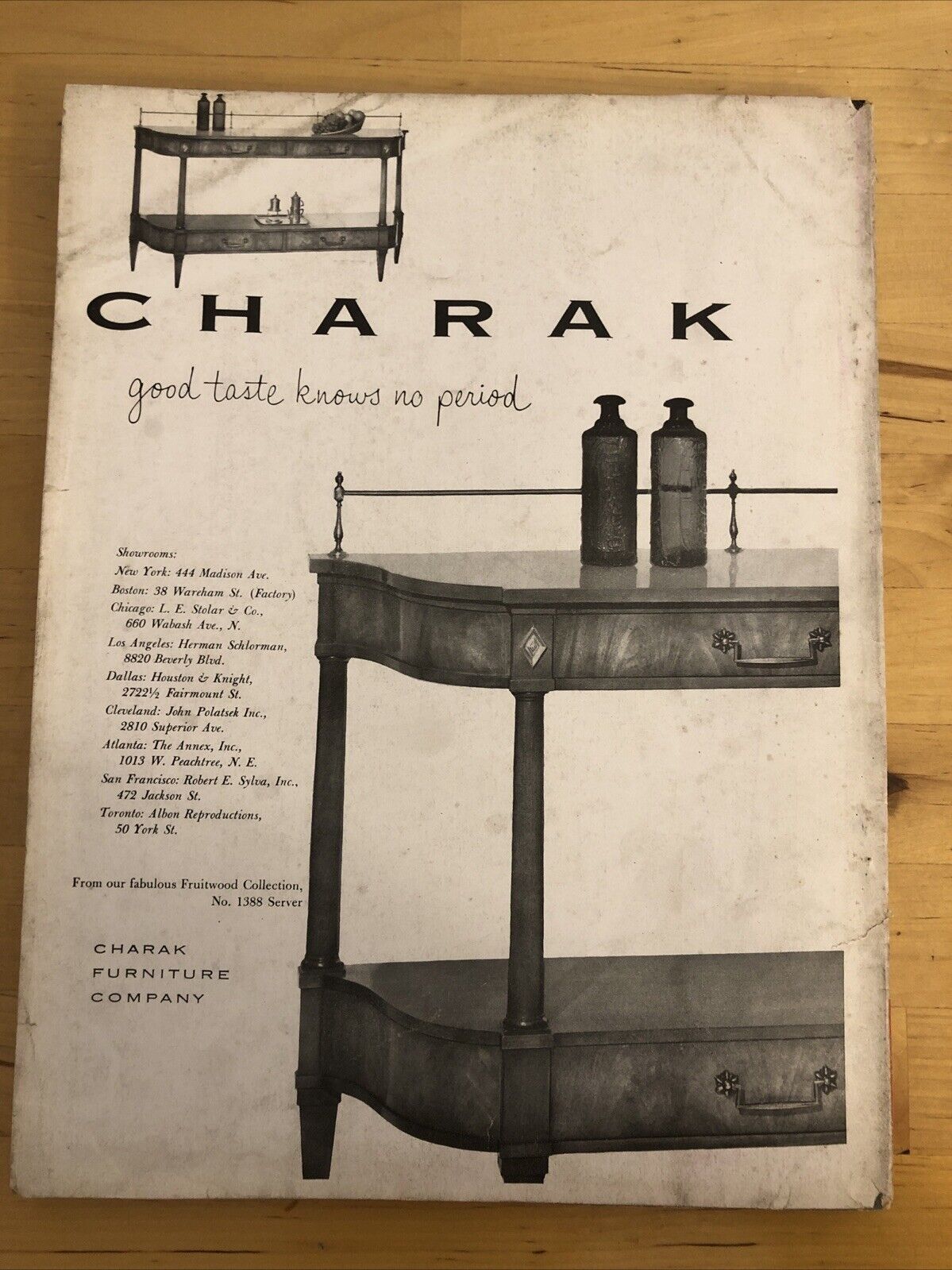 INTERIORS MAGAZINE CONTRACT SERIES 1956 Olga Gueft - Interiors, design