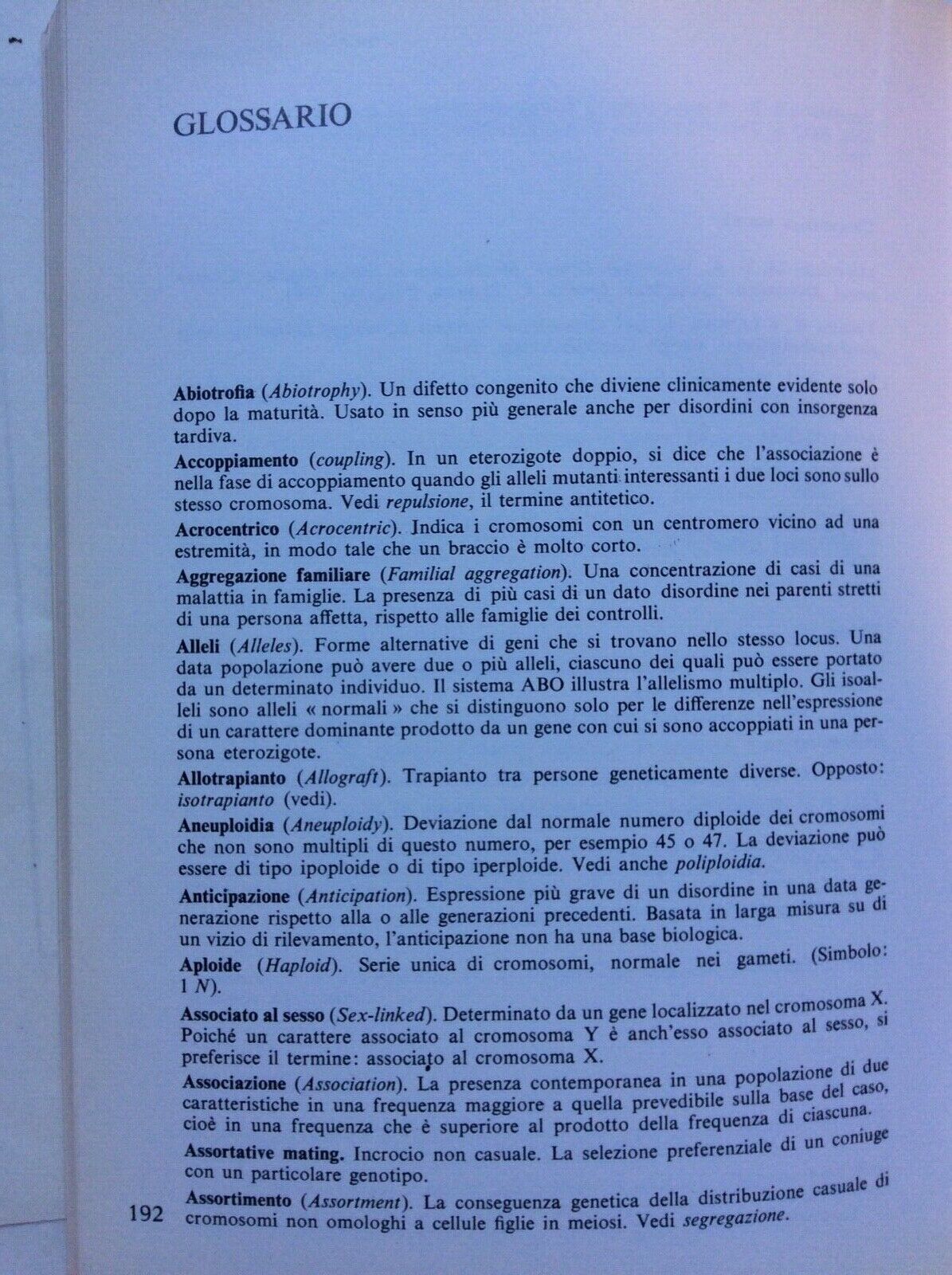 GENETICA UMANA - VICTOR A. McKUSICK, ZANICHELLI EDITORE. 1975
