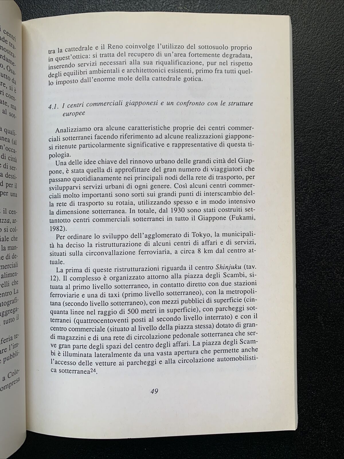 Progettare il sottosuolo - Avanza, Novati, Conta. Franco angeli 1991 #