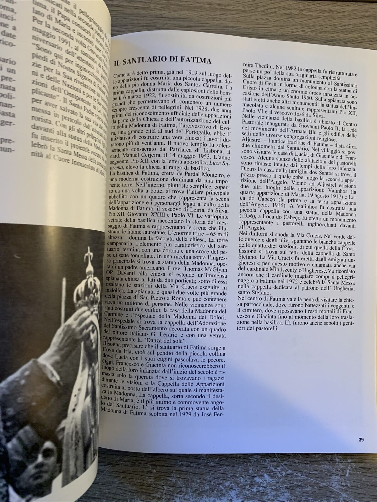 NOSTRA SIGNORA I FATIMA le grotte Batalha Alcobaca Nazaré. plurigraf 1996