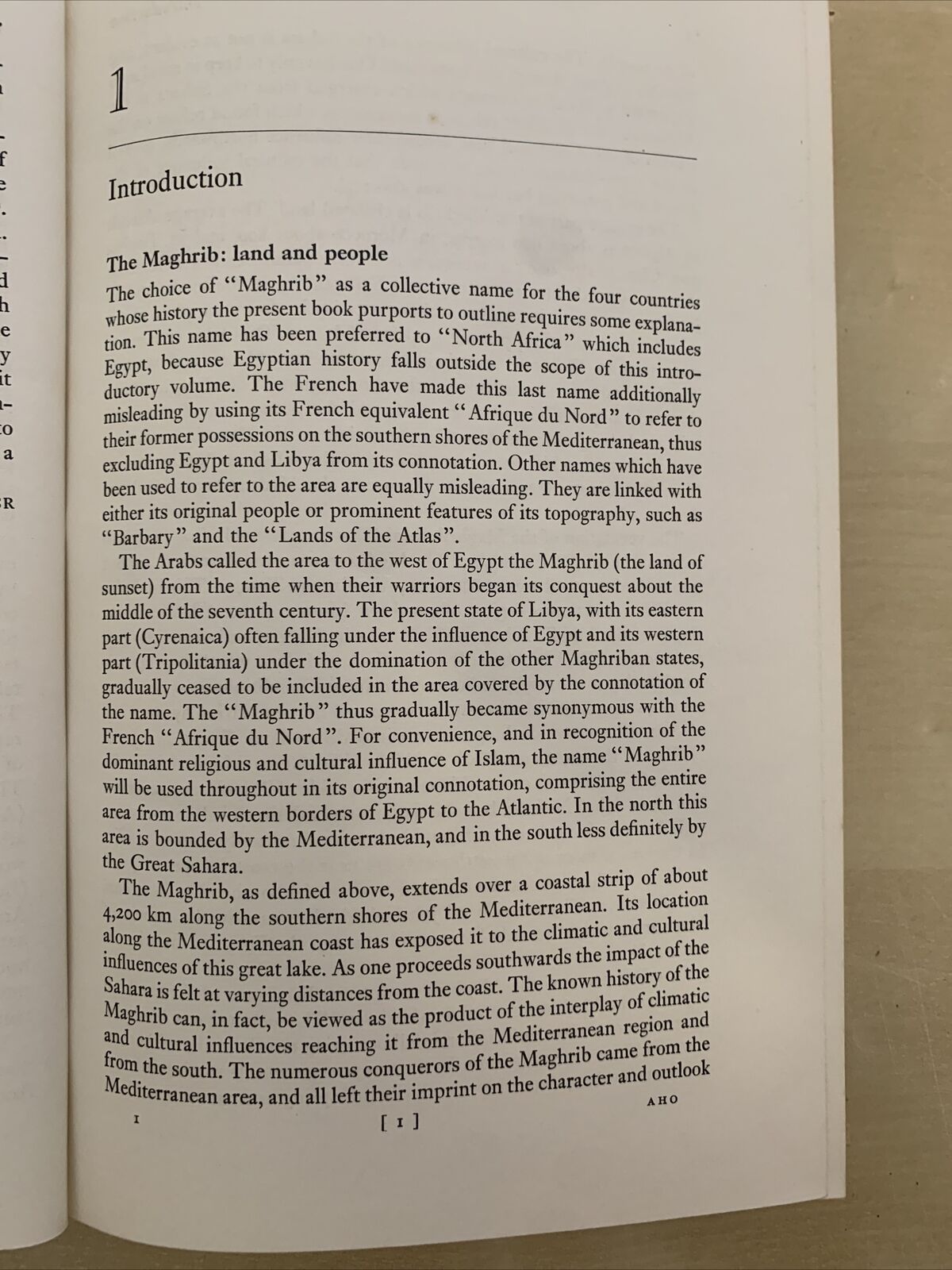 A HISTORY OF THE MAGHRIB - Jamil M. Abun - Nasr. Cambridge University Press 1971