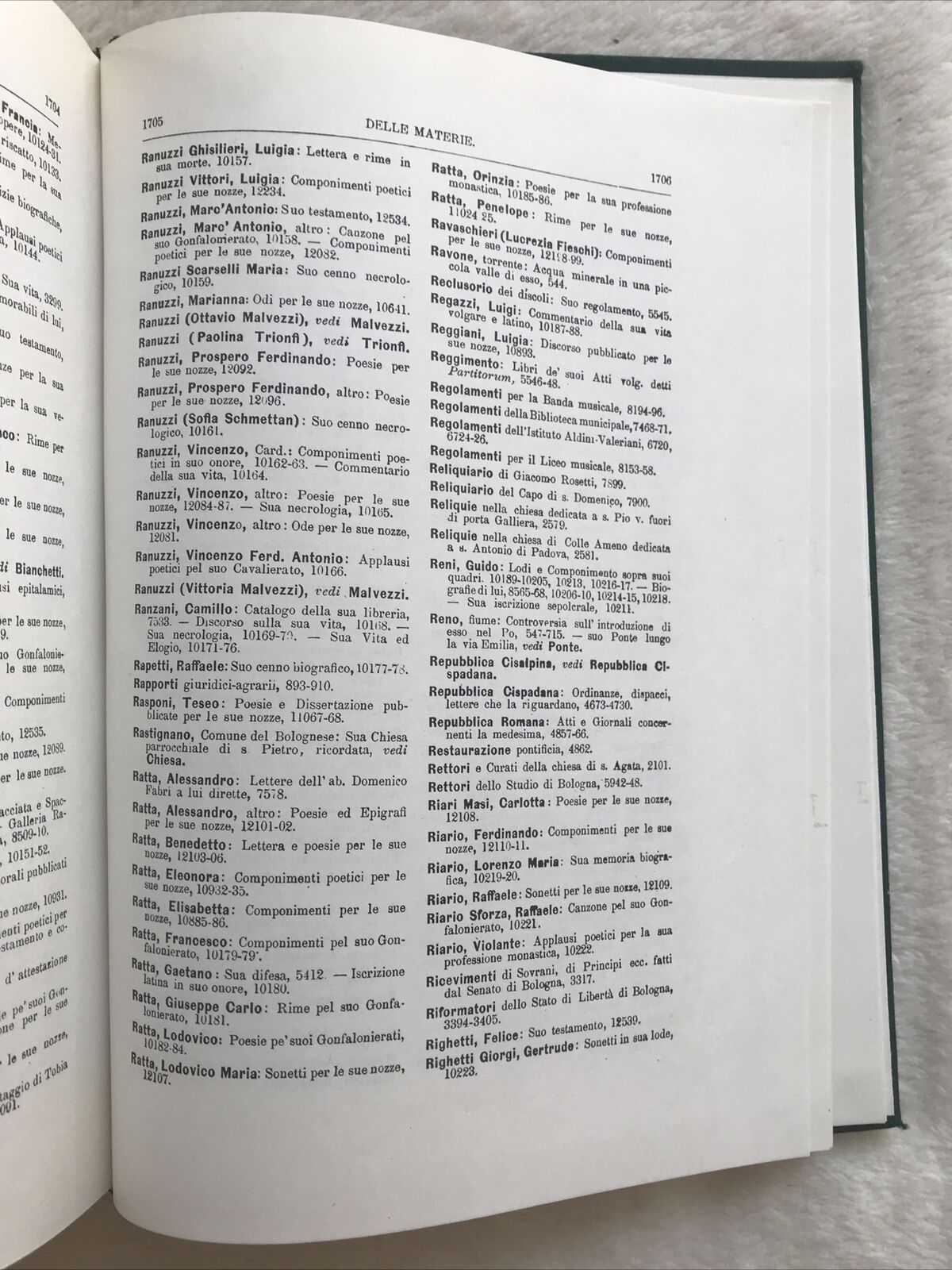 OPERE DELLA BIBLIOGRAFIA BOLOGNESE, Luigi Frati, Arnaldo Forni editore
