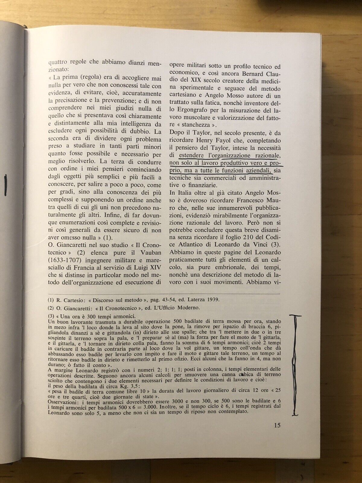 Organizzazione della confezione in serie, Antonio Ferri Mala. Aurelio Canevari