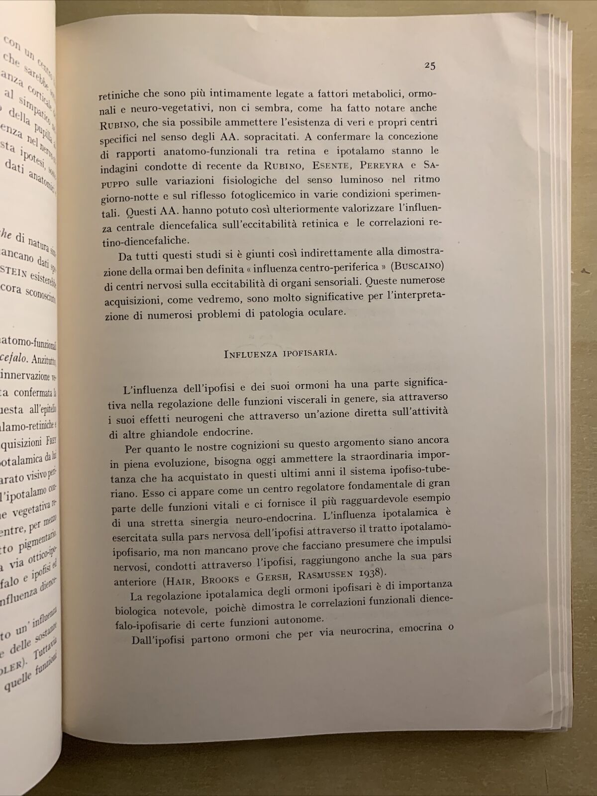 IL SISTEMA NERVOSO AUTONOMO NELLA FISIOPATOLOGIA OCULARE - MATTEUCCI. Rosenberg#