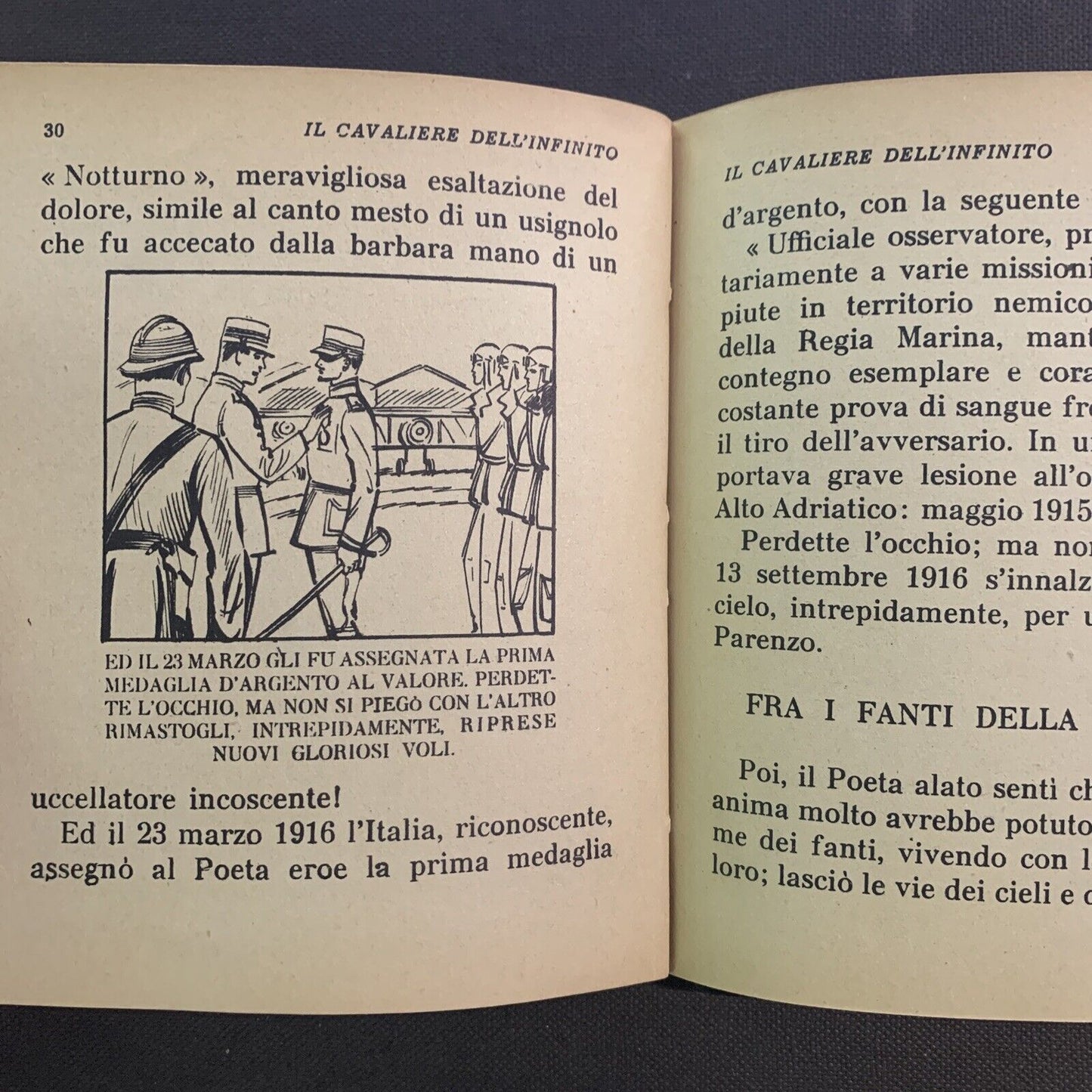IL CAVALIERE DELL'INFINITO - E. AMBROSI, Gabriele D'Annunzio. Carroccio 1937 #