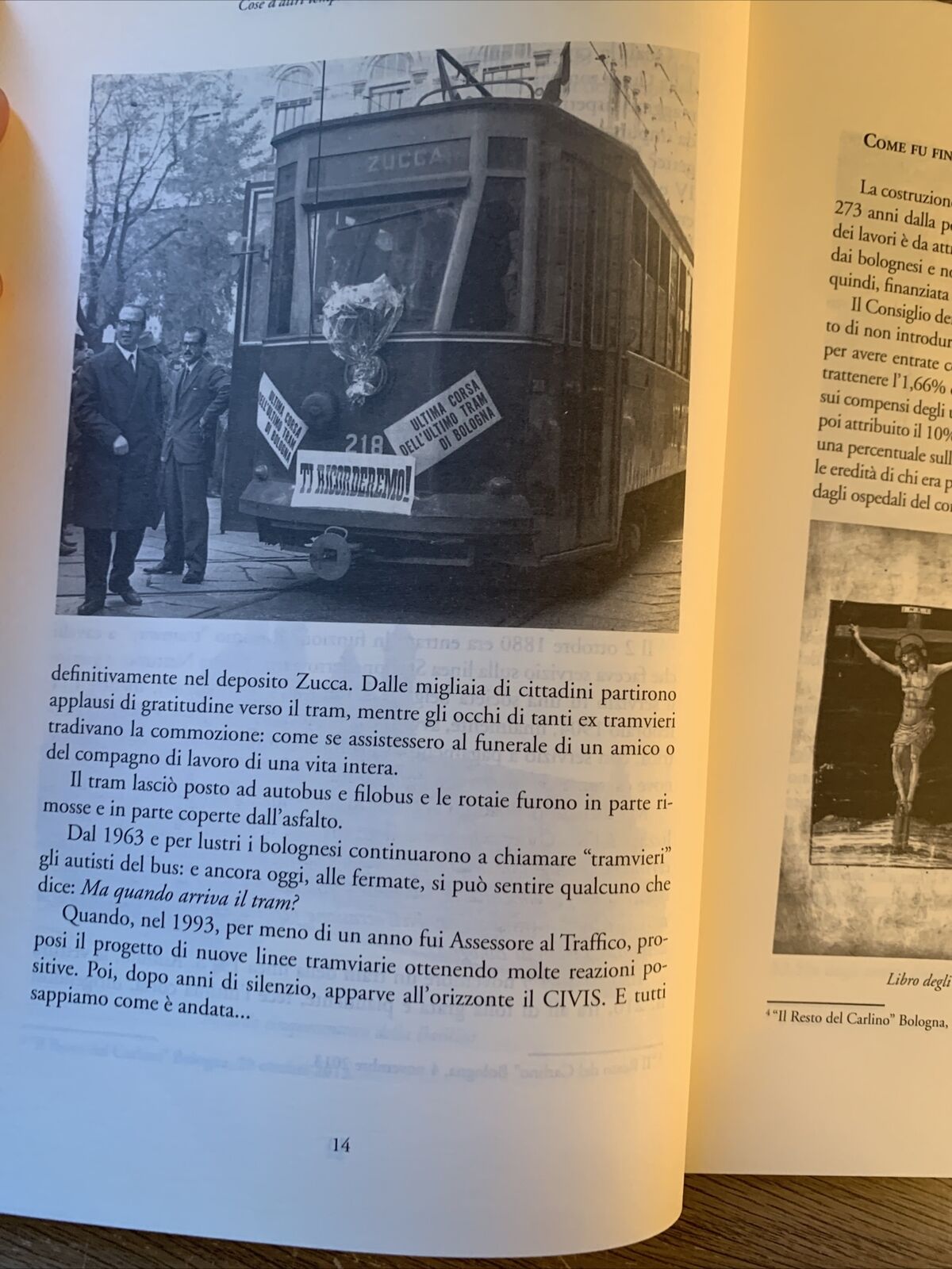 Cose d'altri tempi - Marco Poli. Frammenti di storia bolognese. Minerva 2015