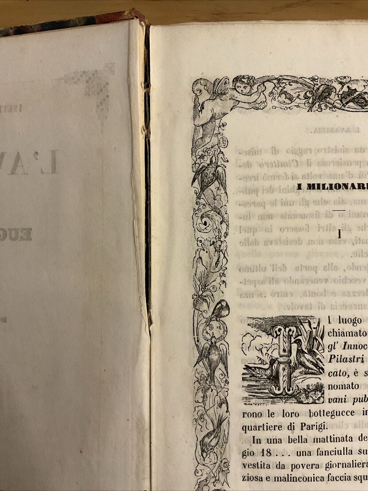 L'Avarizia i sette peccati mortali - Eugenio Sue, Volume unico 1852