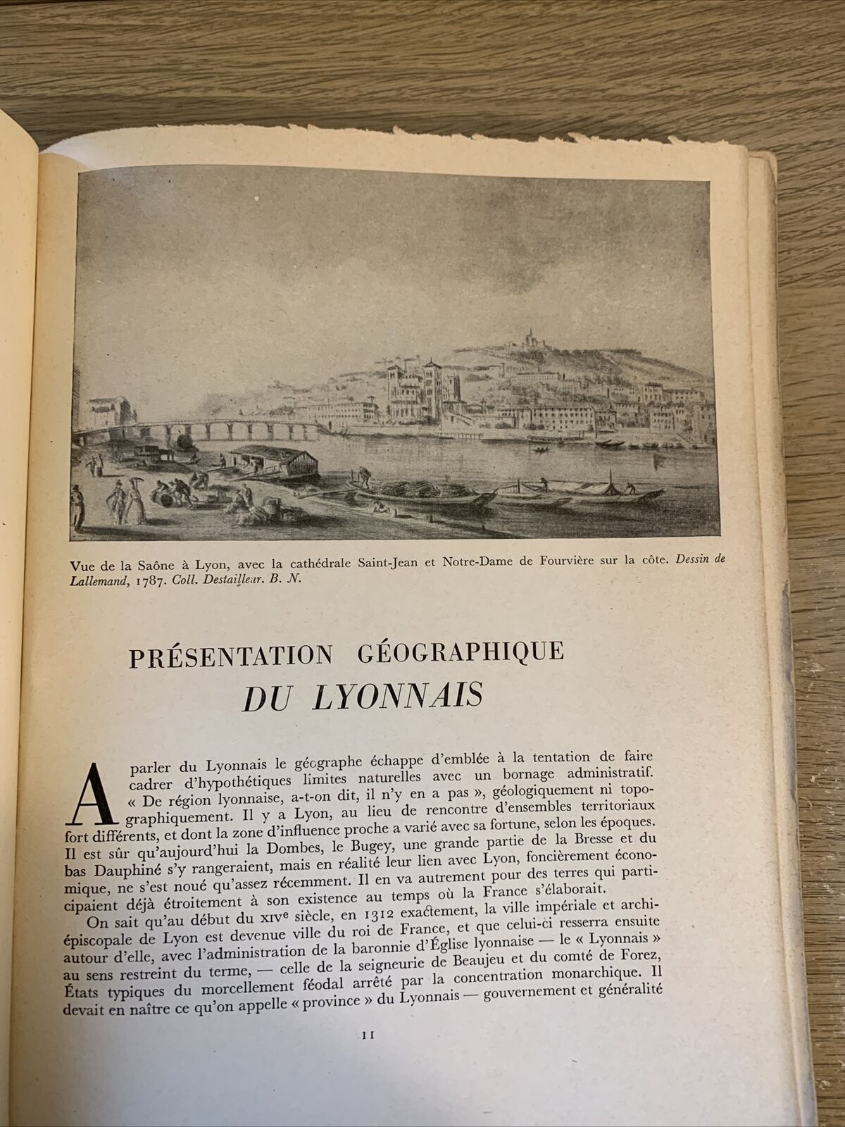 VISAGES DU LYONNAIS - Horizons de France, 1952