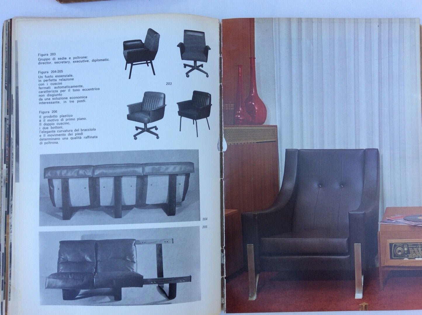 DESIGN . IL MOBILE IMBOTTITO. 1968.