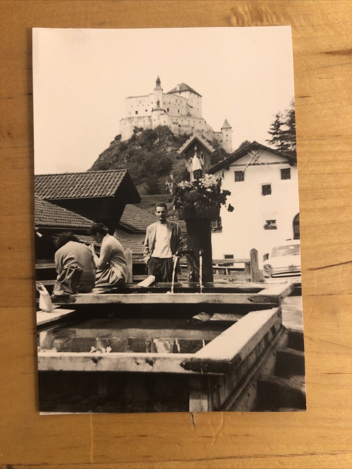 Fotografia Svizzera Tarasp 1957