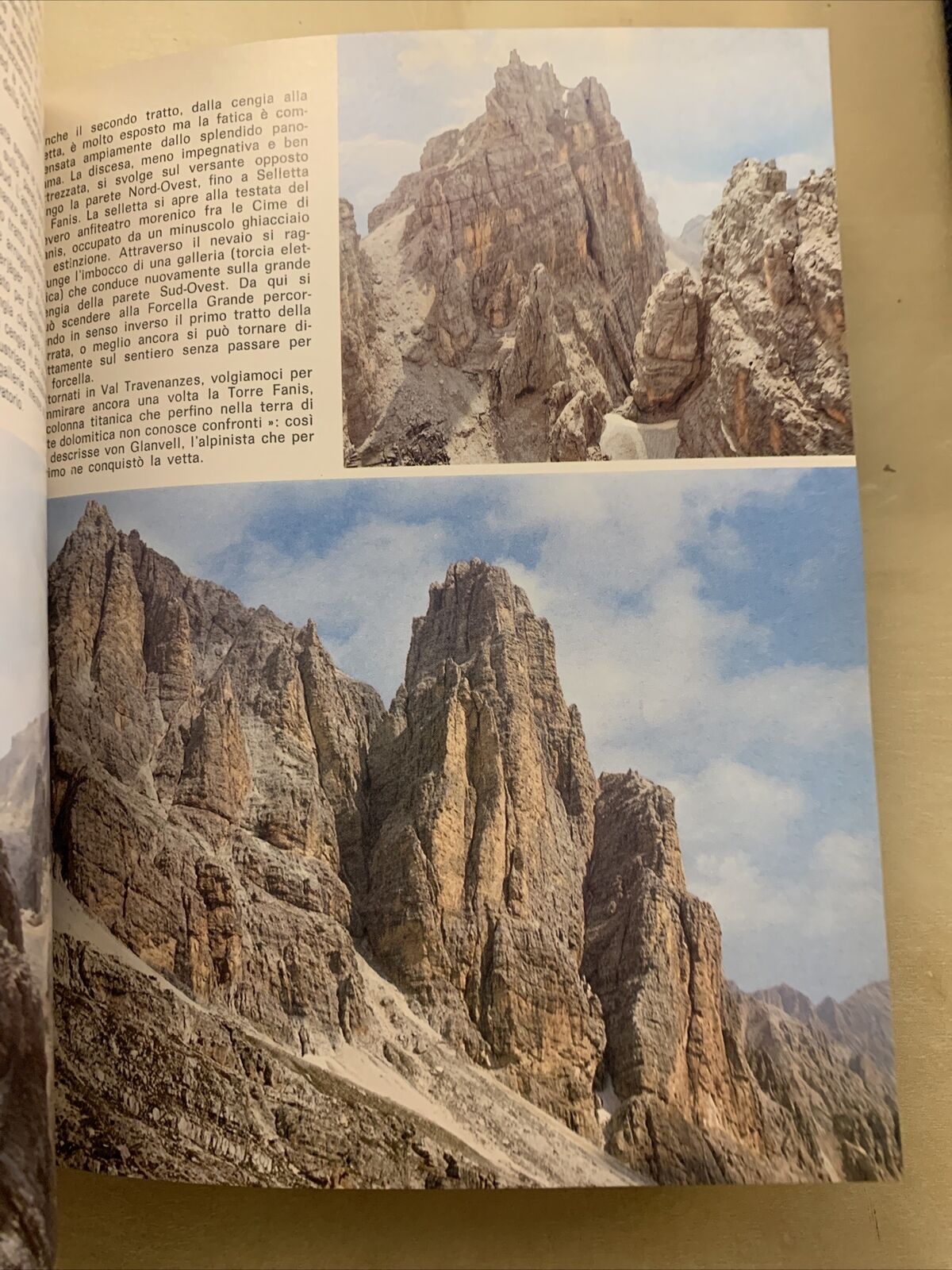 CORTINA D'AMPEZZO le dolomiti d'Ampezzo, Monte Pelmo, Cime di Lavaredo. 1980