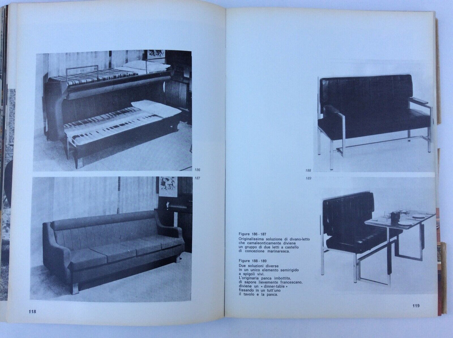 DESIGN . IL MOBILE IMBOTTITO. 1968.