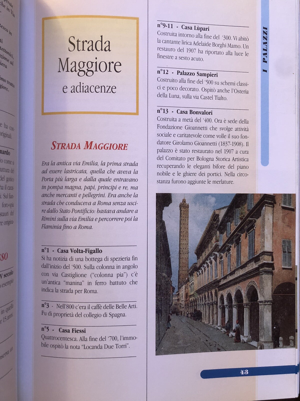Tutta Bologna per conoscere il meglio della città, Tiziano Costa. Costa ed. 1997