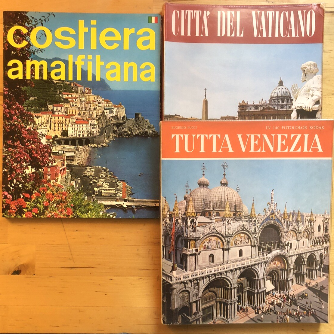 guida turistica fotografica tutta Venezia Città del vaticano Costiera Amalfitana