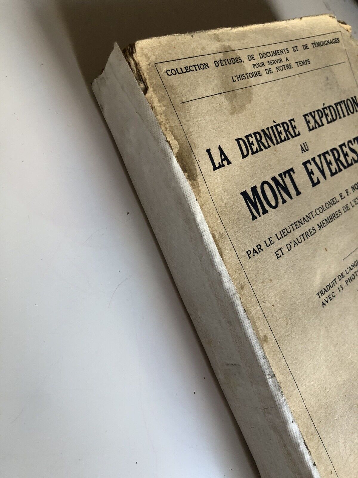 La dernière expédition au Mont Everest, E. F. Norton, Payot 1927
