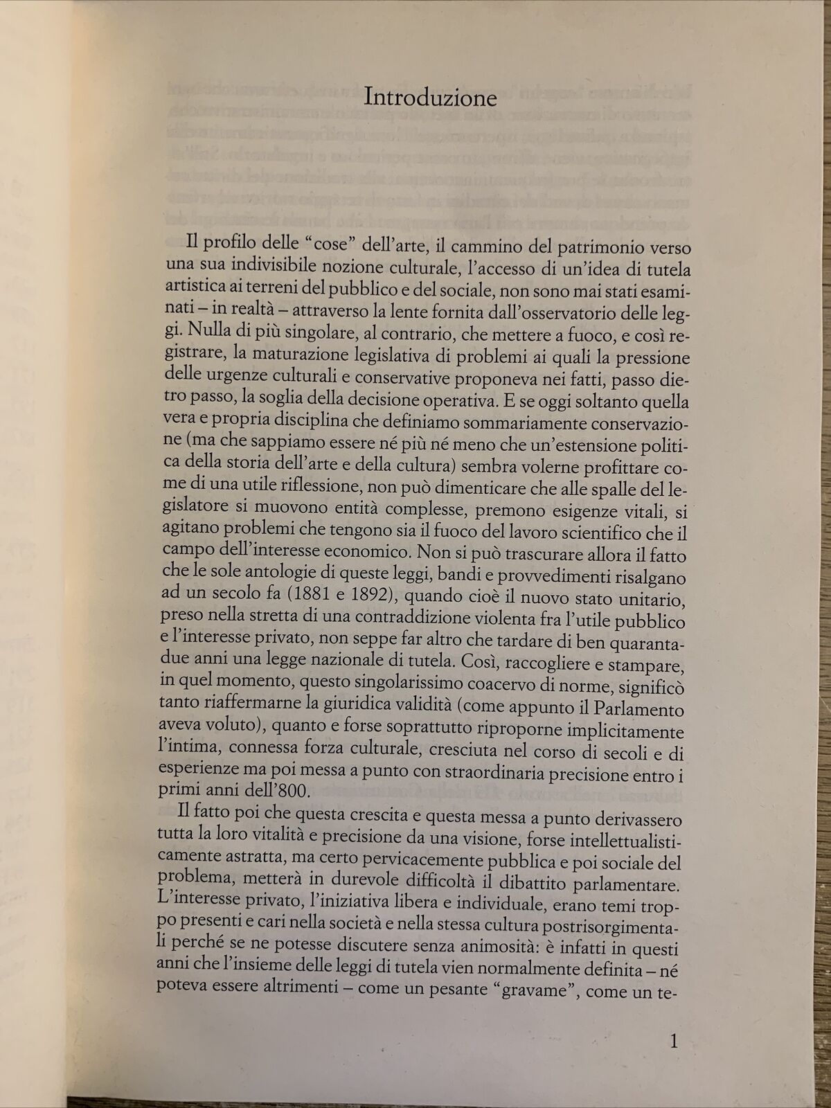 Leggi, bandi e provvedimenti per la tutela dei Beni Artistici . . . A. Emiliani
