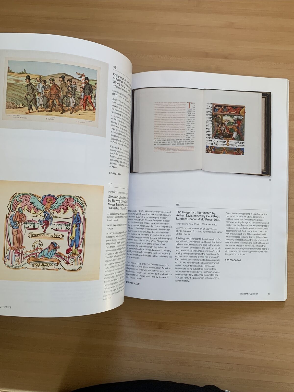 Sotheby's - Important Judaica, New York 4 December 2014