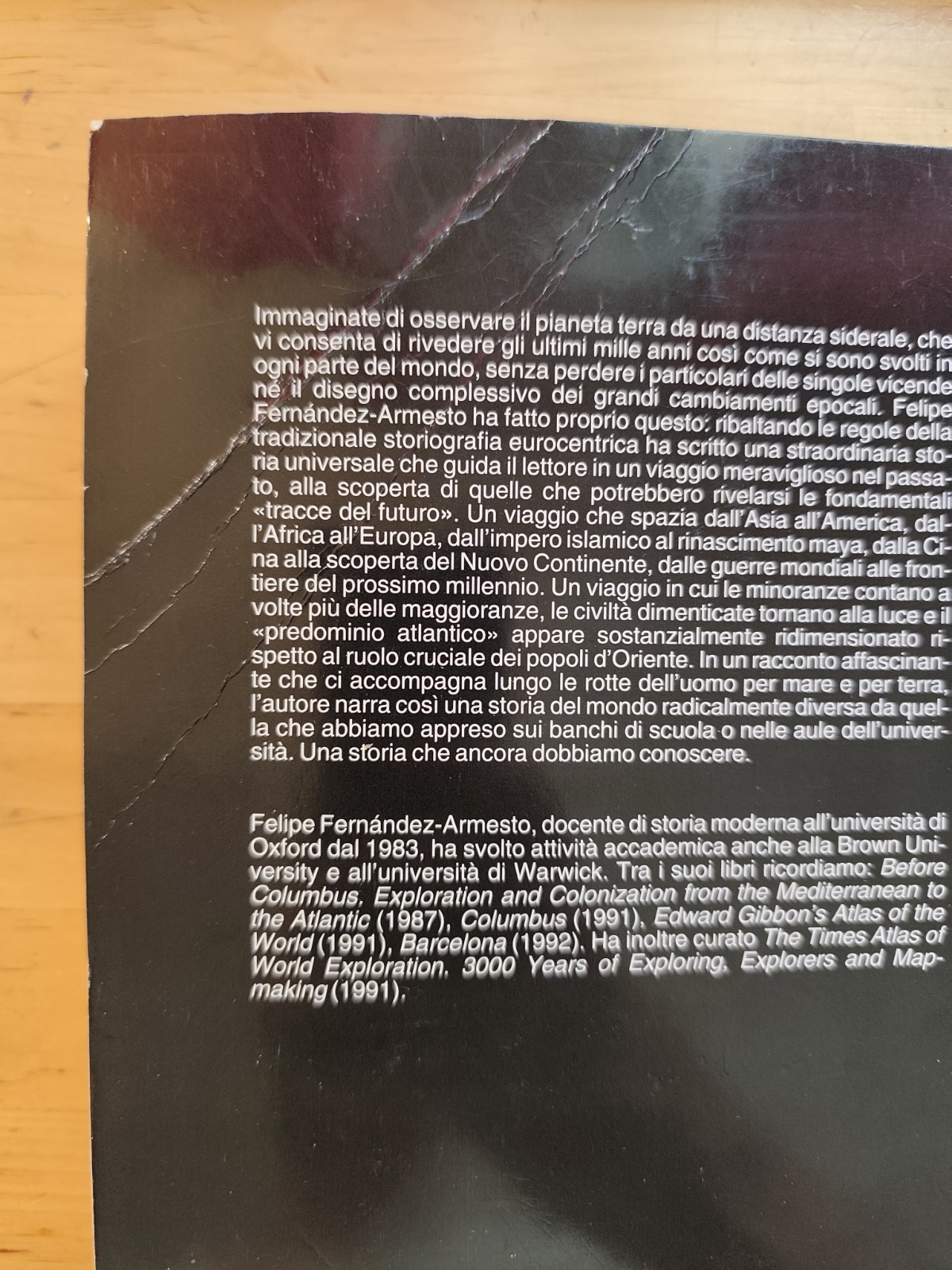 Millennium, il racconto di mille anni . Felipe Fernàndez-Armesto, Mondadori 2000