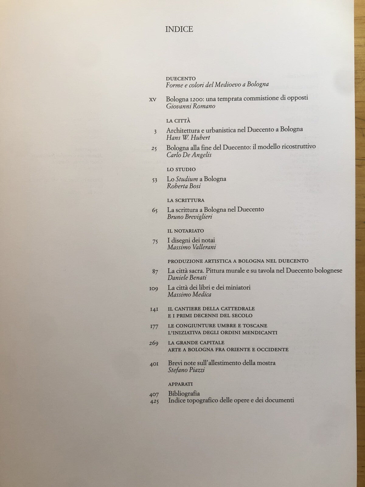 Duecento forme e colori del medioevo a Bologna, Marsilio 2000