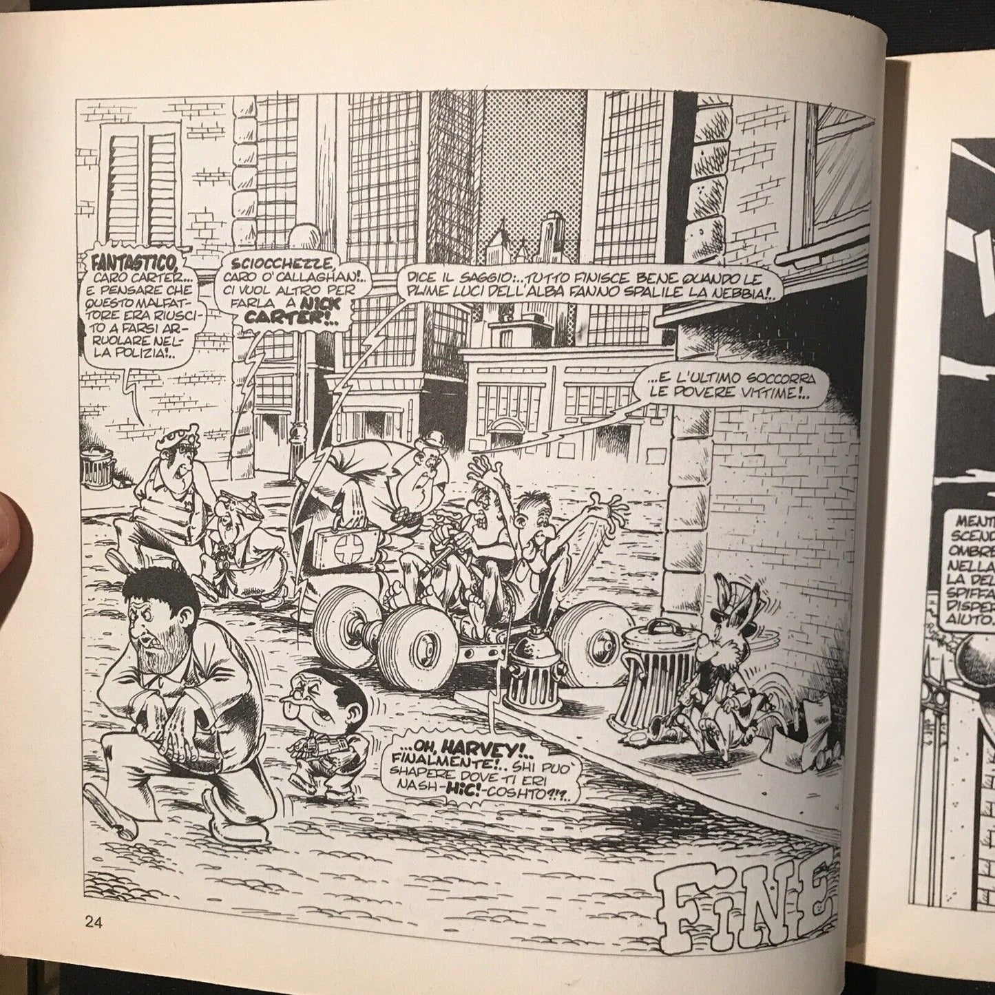 NICK CARTER le imprese impossibili, Bonvi Comics, editoriale corno.