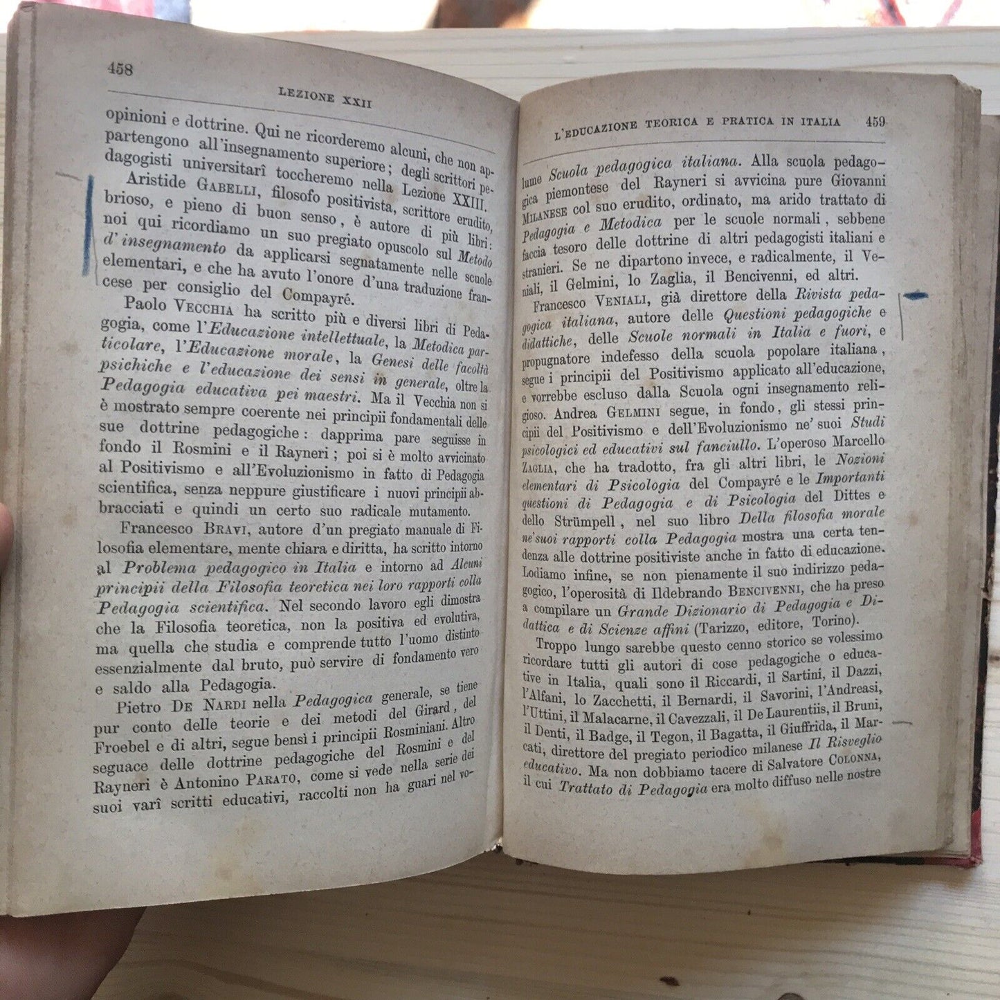STORIA DELLA PEDAGOGIA, Compayrè Gabriele, Paravia 1888