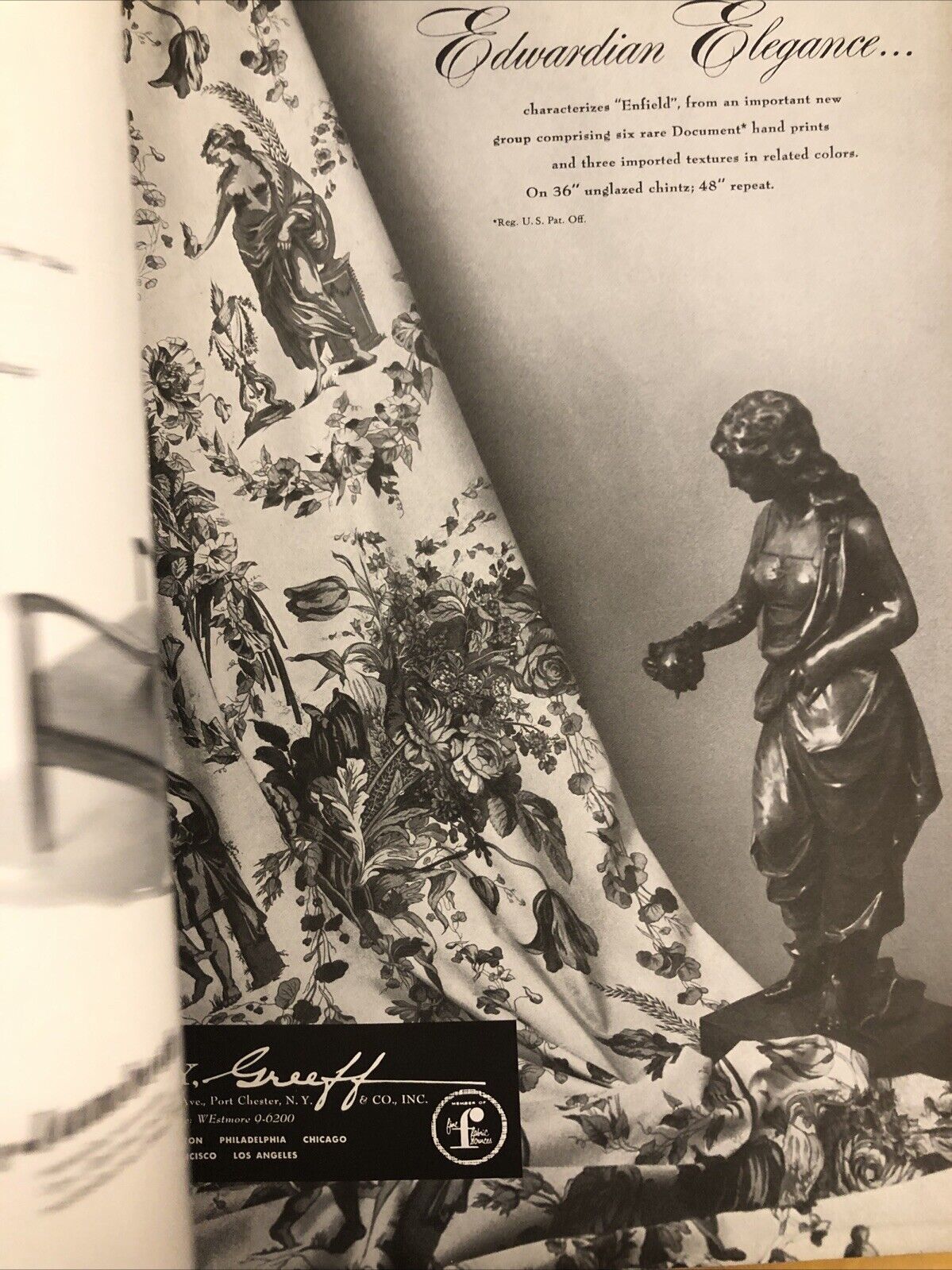 INTERIORS MAGAZINE CONTRACT SERIES 1956 Olga Gueft - Interiors, design