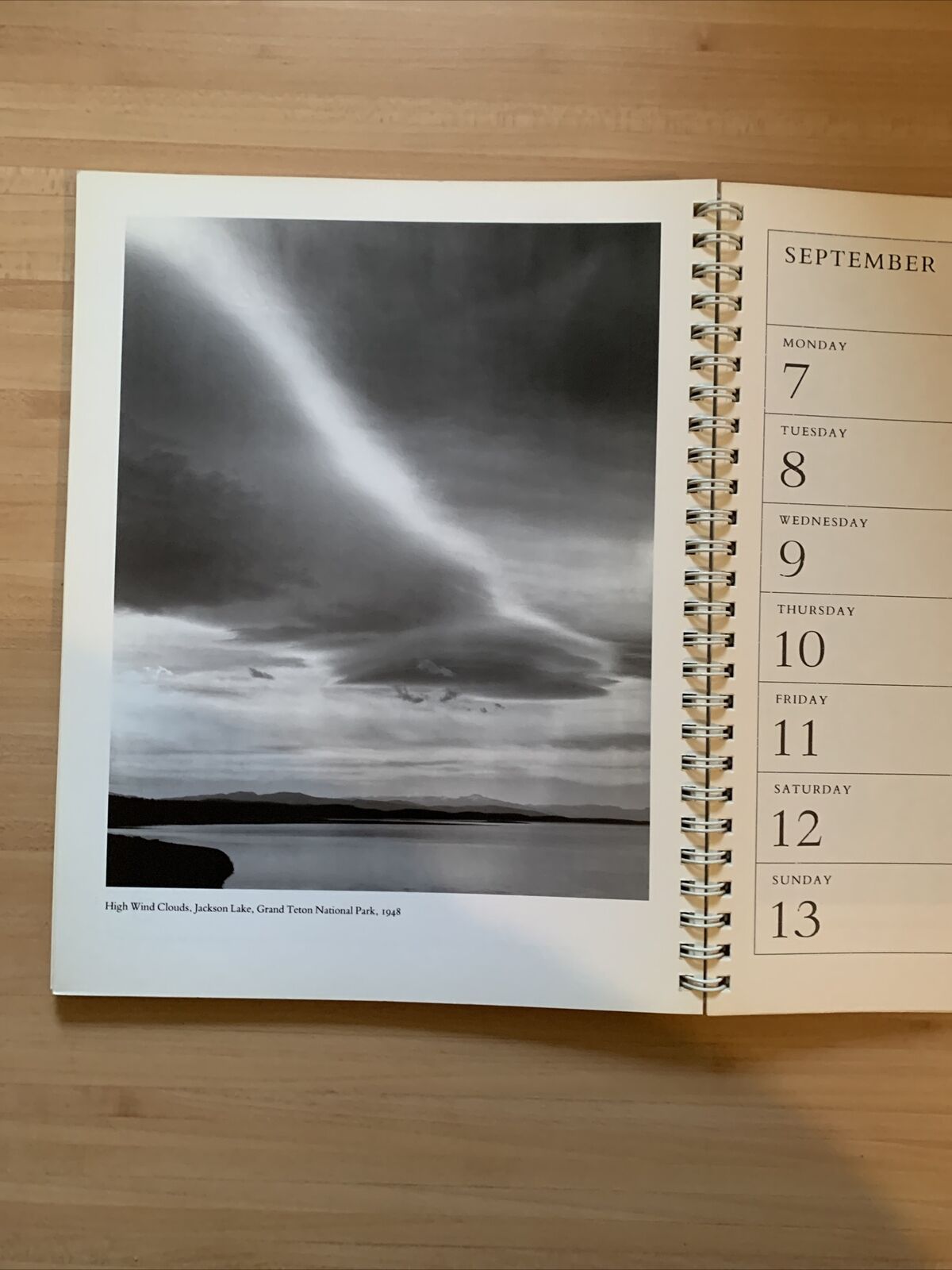ANSEL ADAMS - 1987 CALENDAR