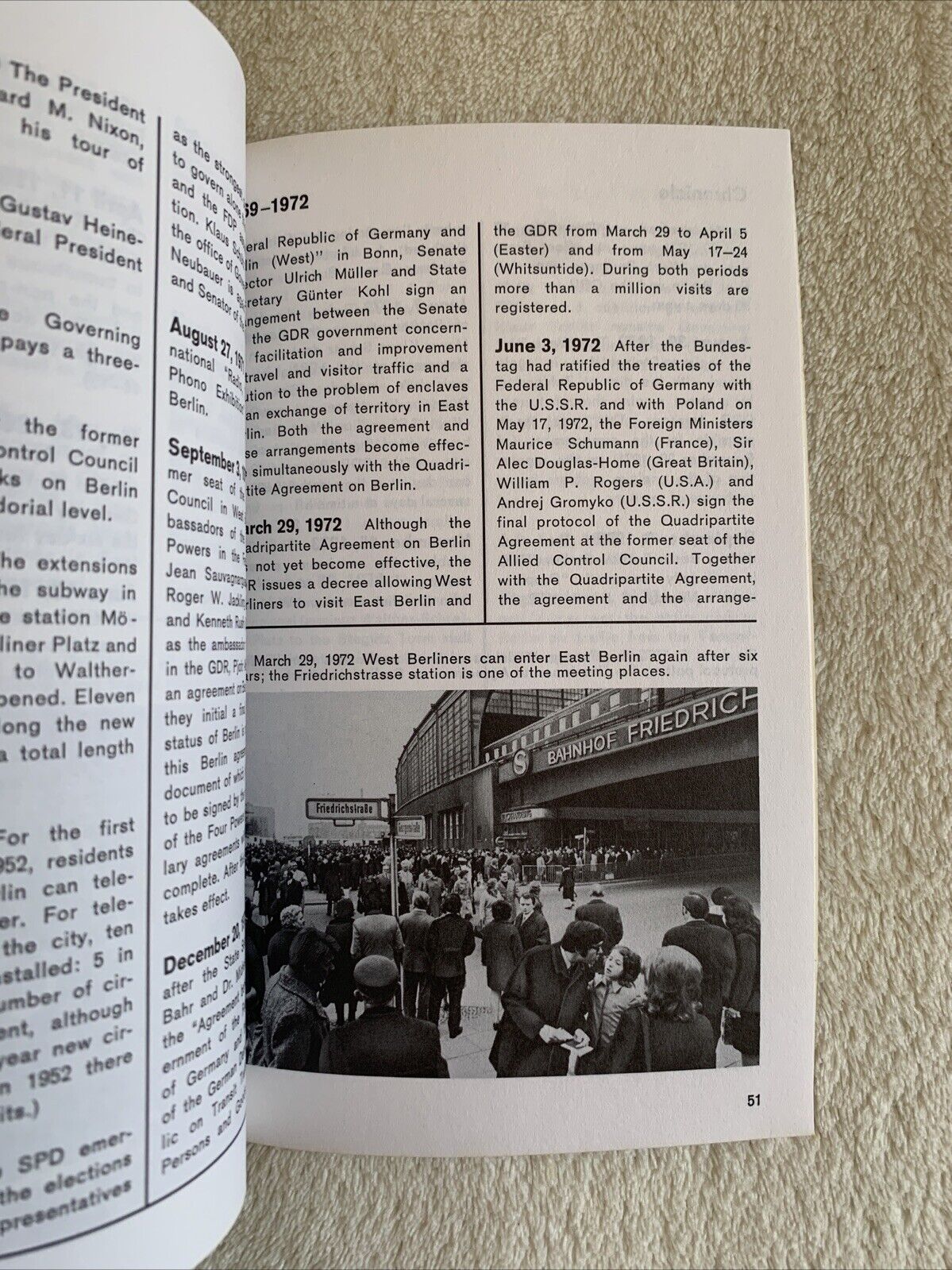 Berlin in brief - History art population Industry of Berlin in 100 pages 1976