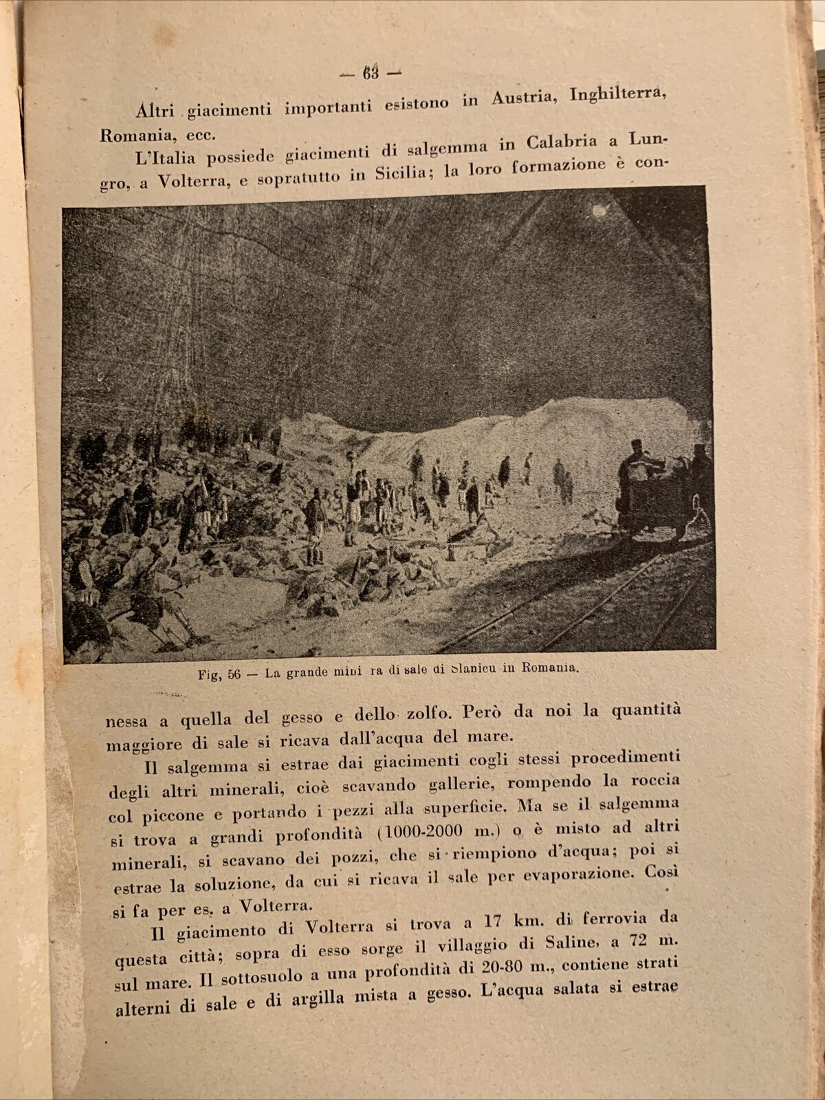 NOZIONI DI MINERALOGIA, Michele Abbado - Vallardi 1925 #