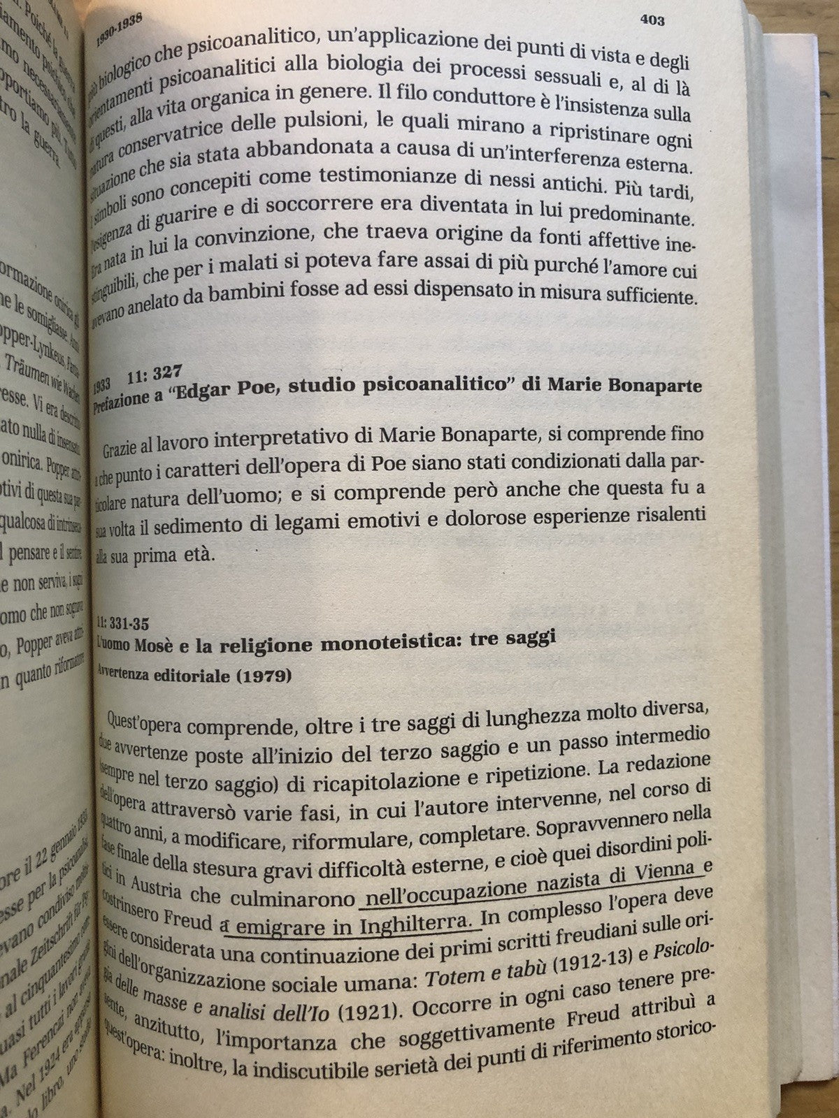 Compendio di tutti gli scritti - Sigmund Freud, Boringhieri 1986
