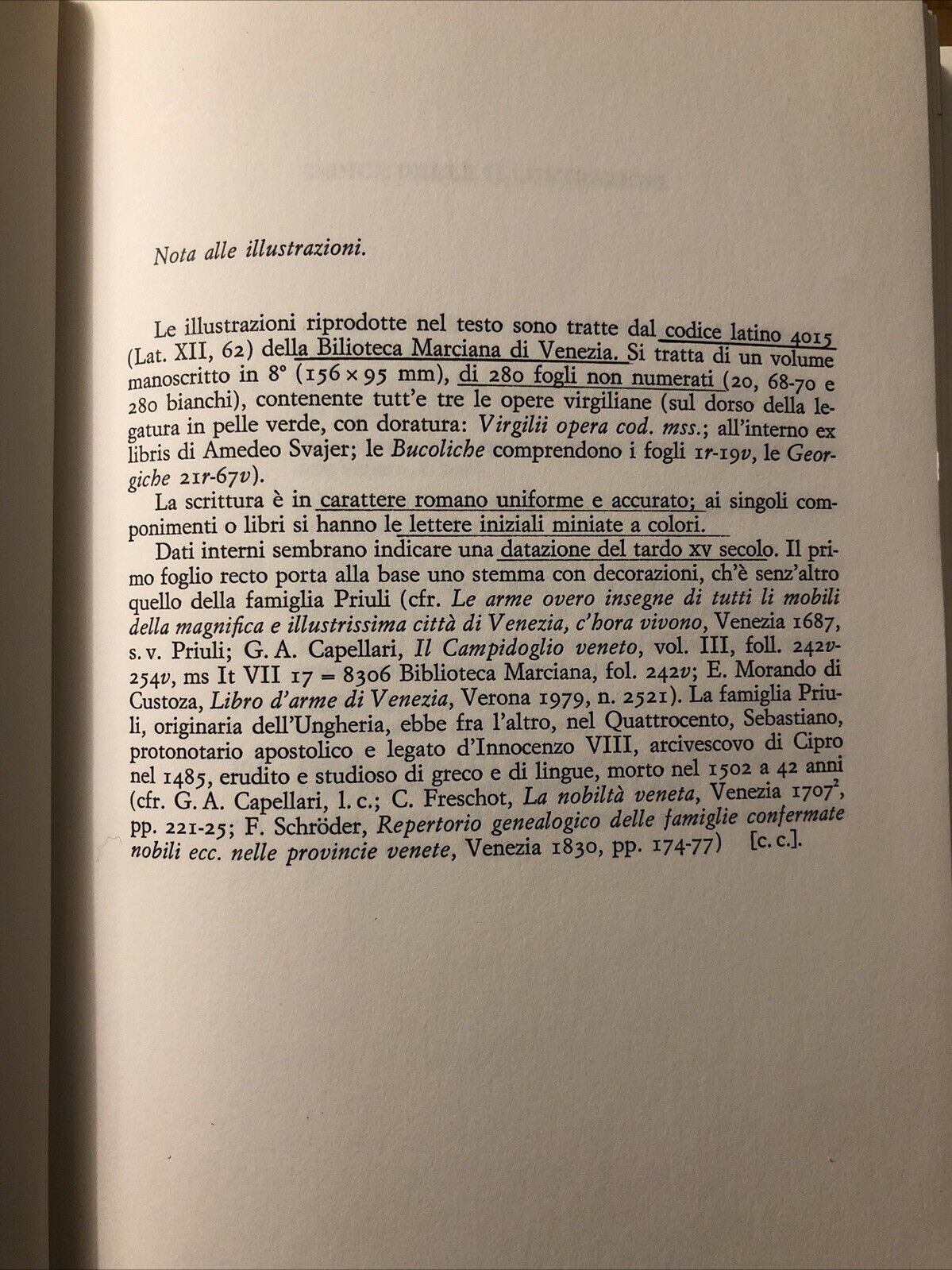Virgilio le Bucoliche le Georgiche - Einaudi 1981