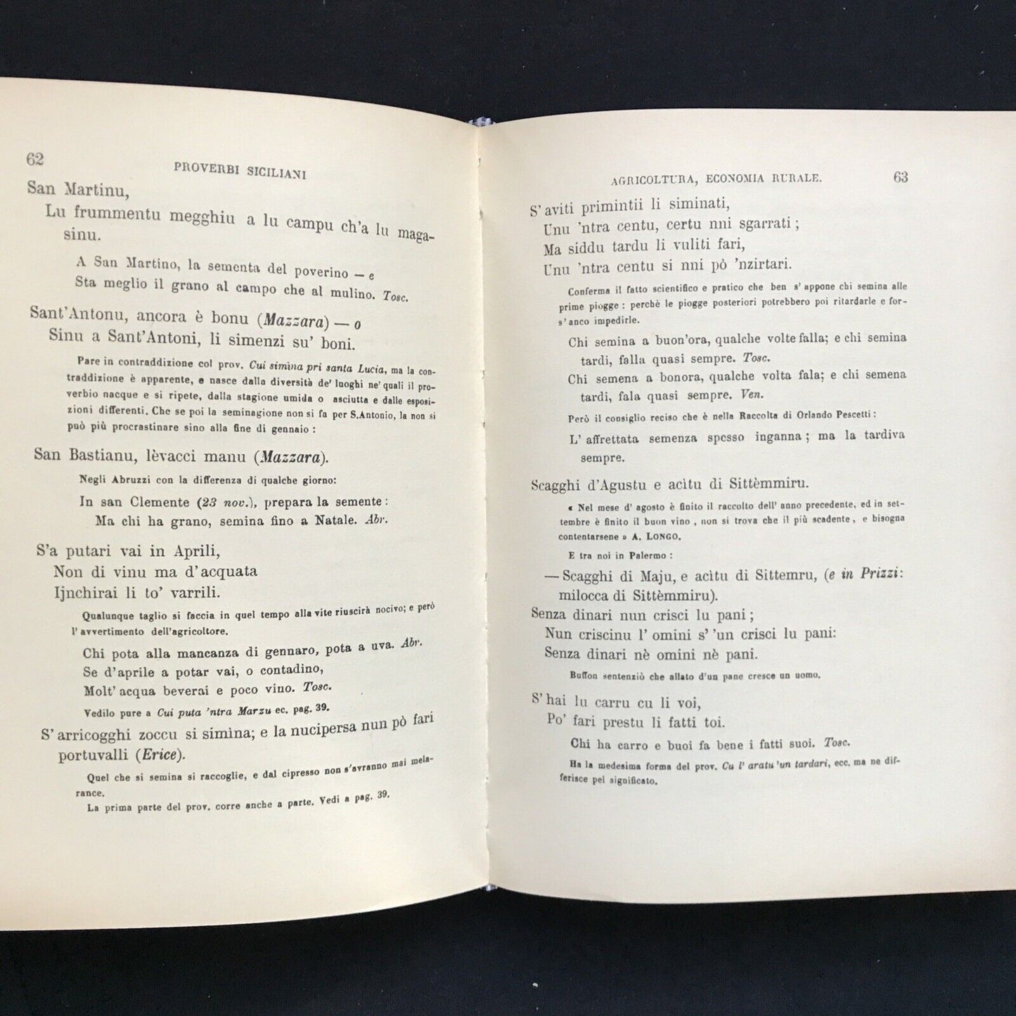 PROVERBI SICILIANI - Giuseppe Pitré, Arnaldo Forni, Volume 1