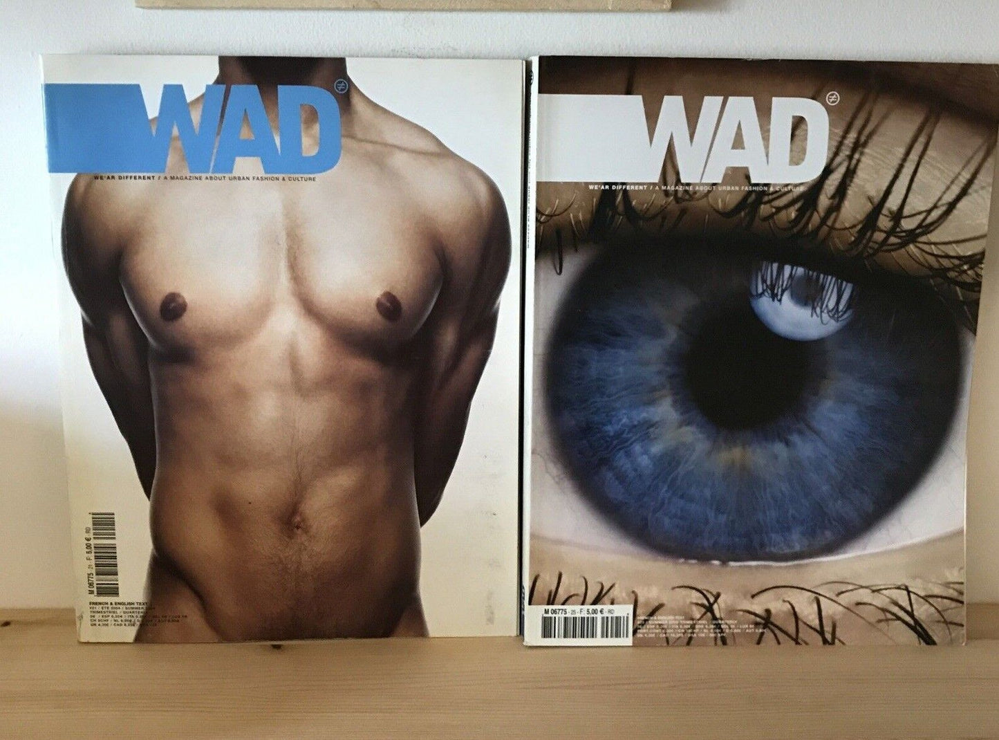 WAD we'ar different - URBAN FASHION CULTURE magazine. #21, #25.