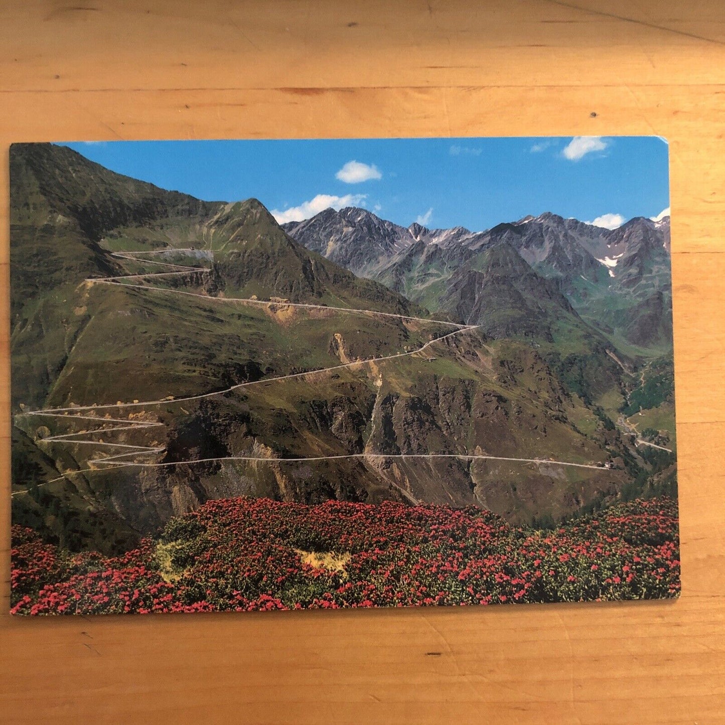 Cartolina PASSO ROMBO ALTO ADIGE - VIAGGIATA