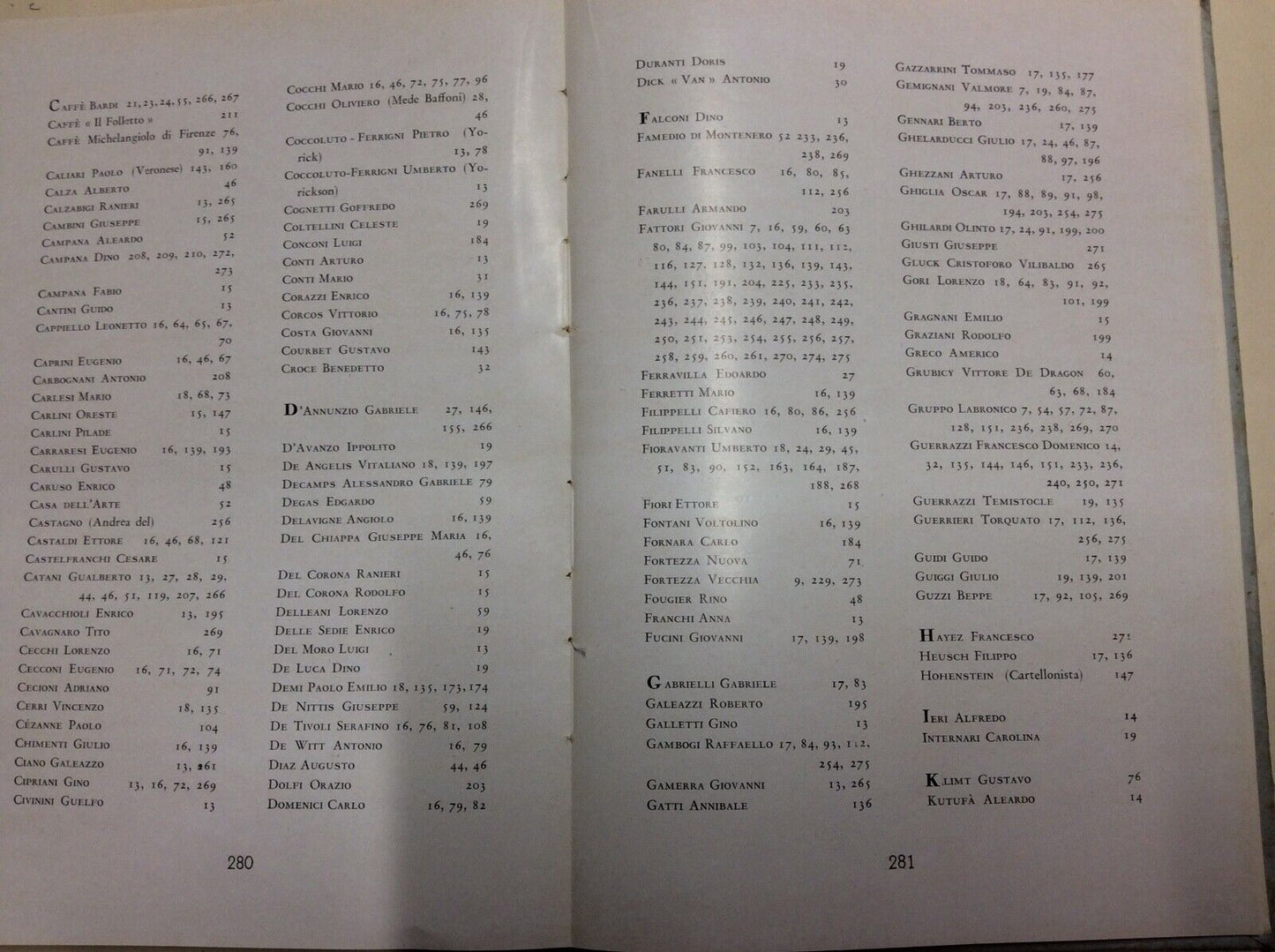 VIRTÙ DEGLI ARTISTI LABRONICI GASTONE RAZZAGUTA LIVORNO 1943