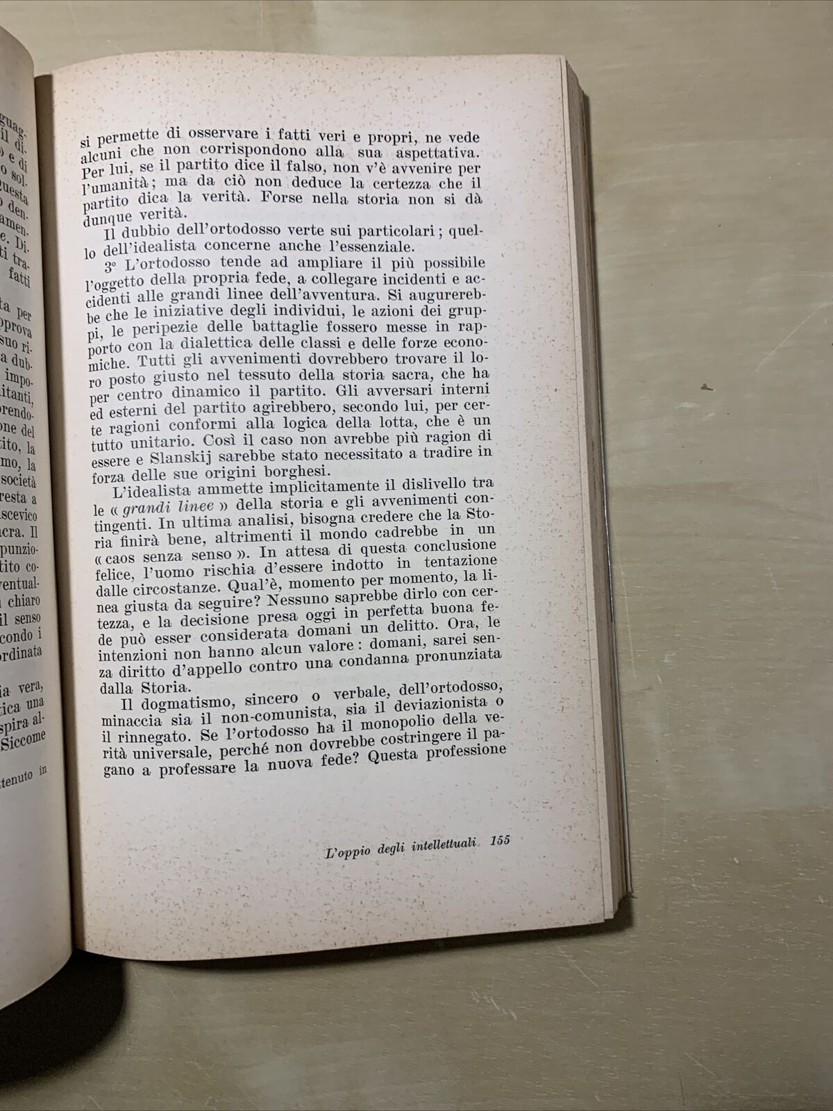 L'OPPIO DEGLI INTELLETTUALI - Raymond Aron, Cappelli editore 1958 #