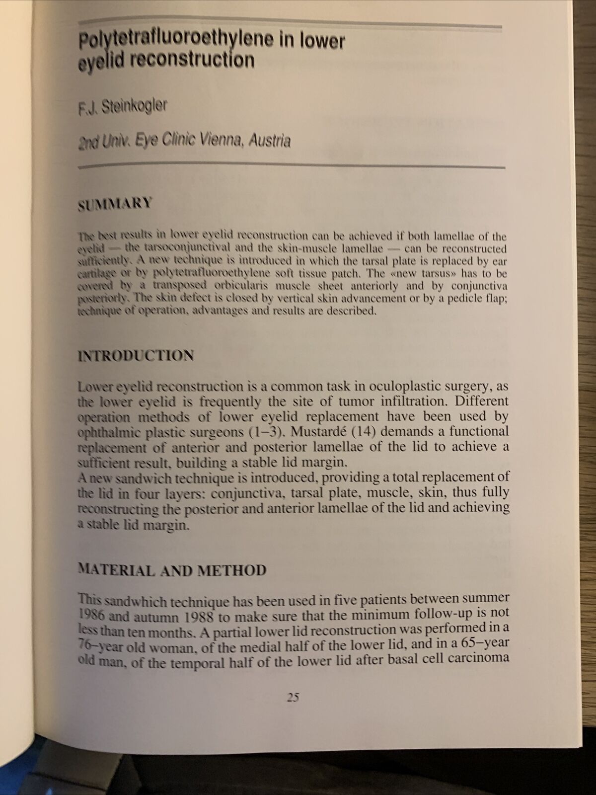 BIOMATERIALS IN OPHTALMOLOGY an interdisciplinary approach. Caramazza, Versura #