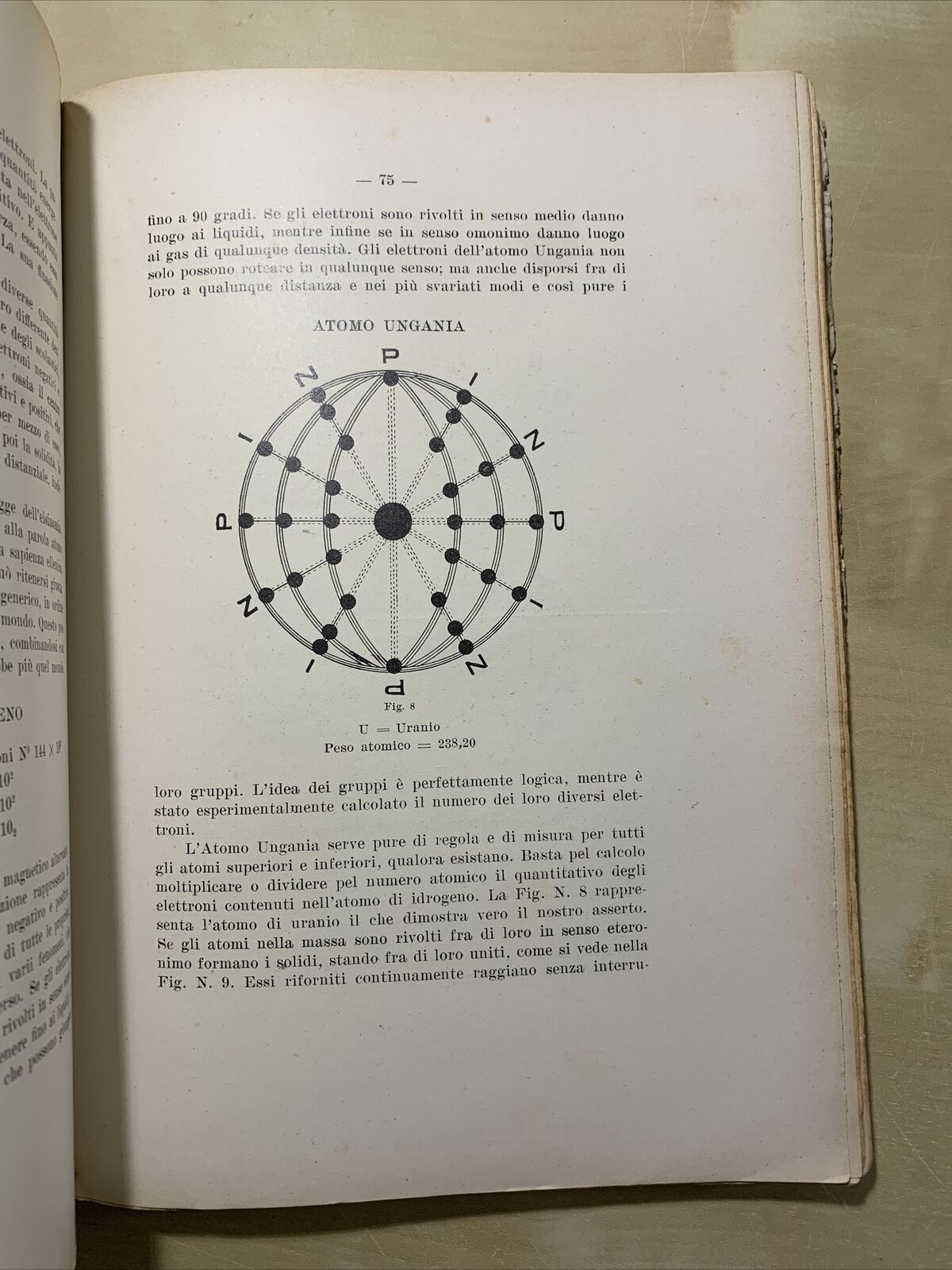 MATERIA E SPIRITO UNITÀ E STRUTTURA - Emilio Ungania. Cappelli 1939 #