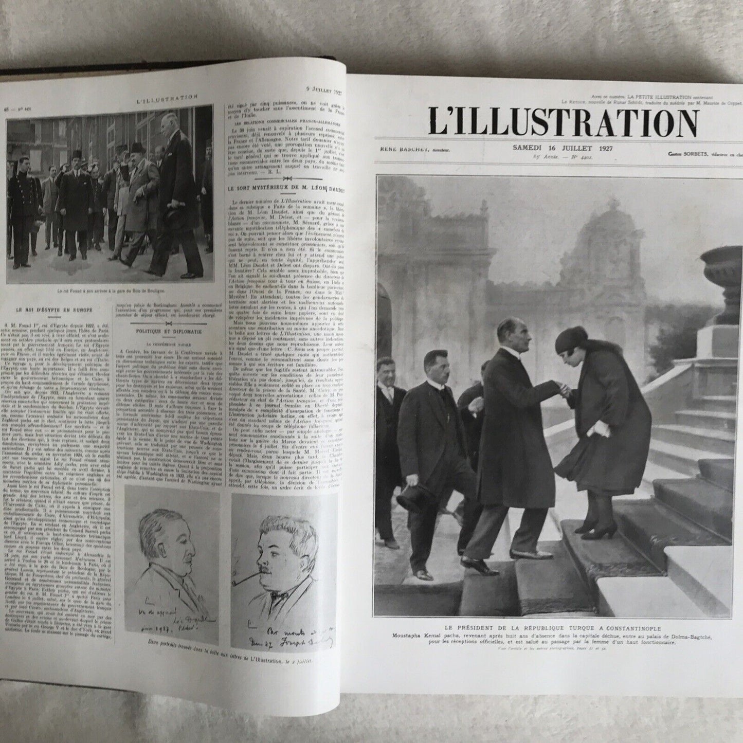 L'ILLUSTRATION TOME CLXX 1927, R. BASCHET