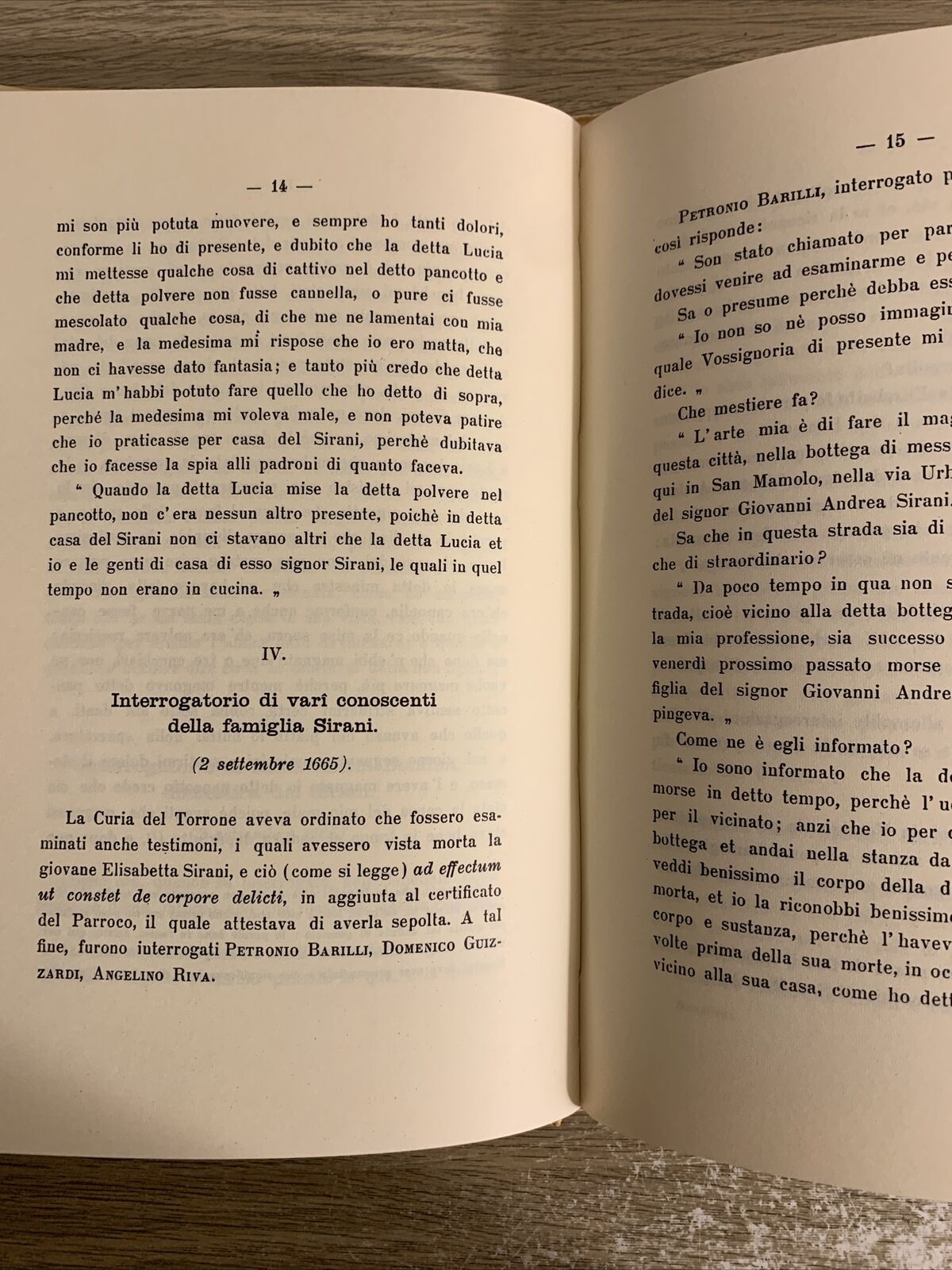 Il processo di avvelenamento fatto nel 1665 66 in Bologna contro Lucia Tolomelli