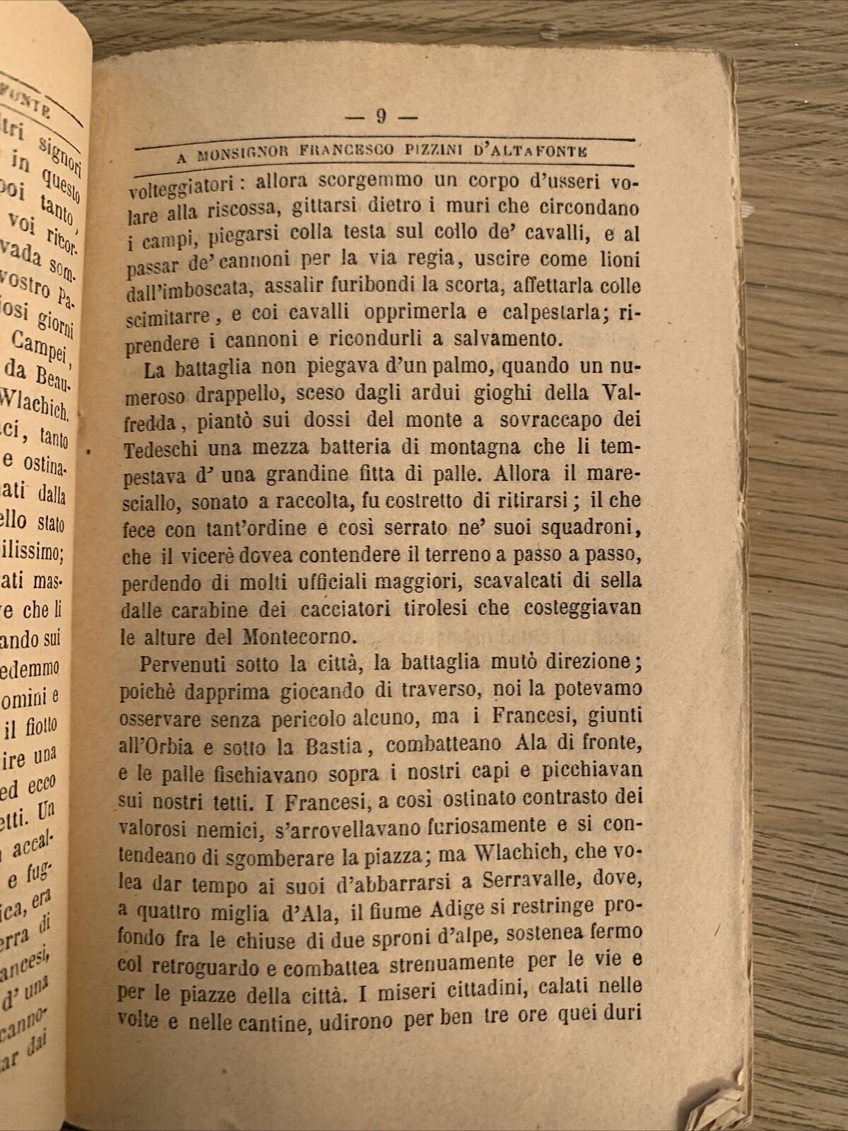 UBALDO ED IRENE racconti dal 1790 al 1814 - ANTONIO BRESCIANI volume primo 1872