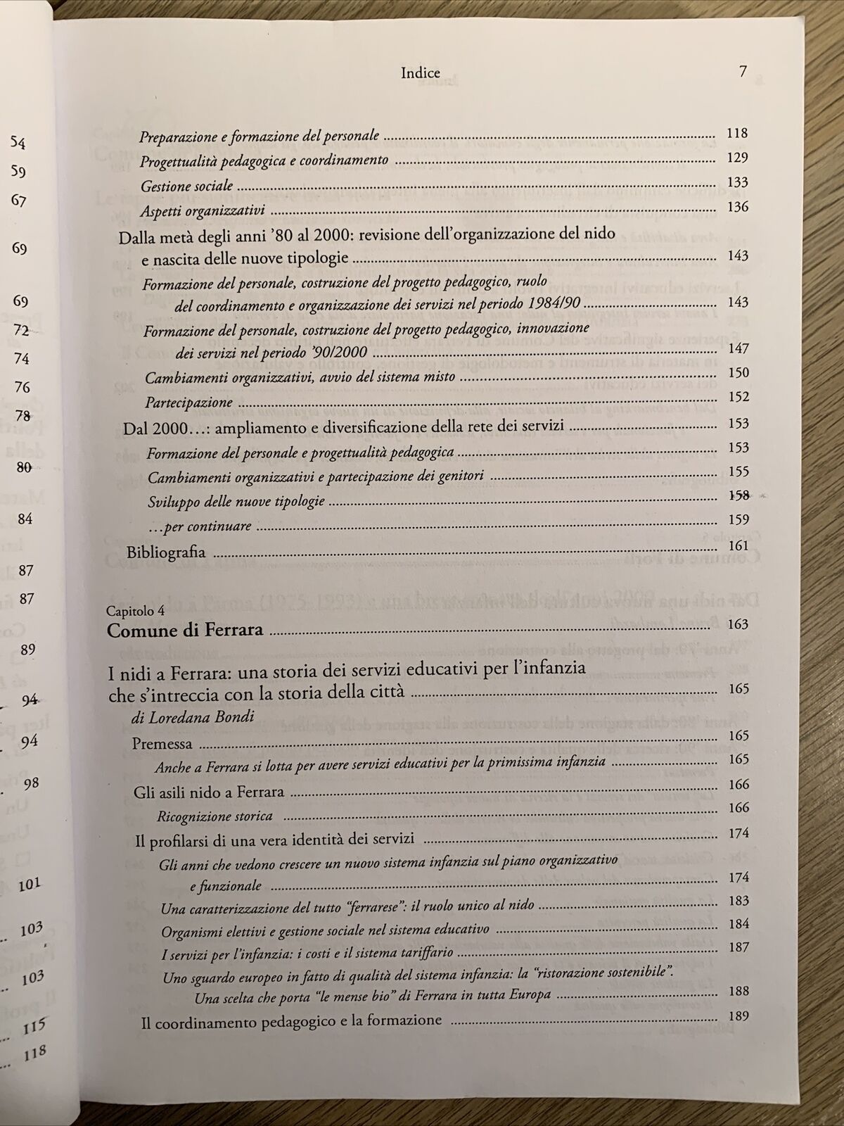 SUI NOSTRI PASSI Tracce di storia dei servizi educativi nei Comuni capoluogo