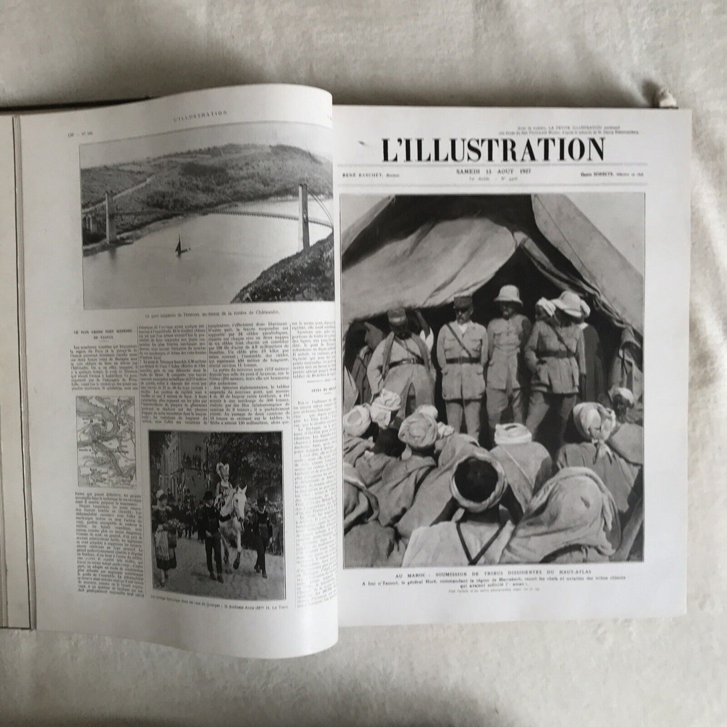 L'ILLUSTRATION TOME CLXX 1927, R. BASCHET