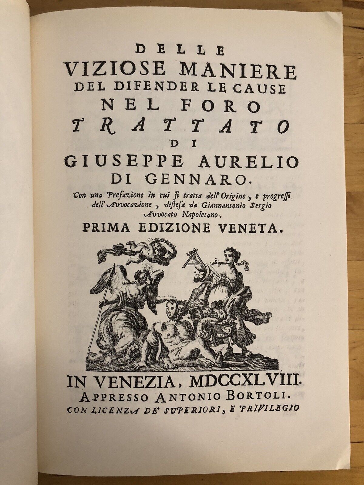 DELLE VIZIOSE MANIERE DEL DIFENDER LE CAUSE NEL FORO, Di Gennaro Aurelio, Forni
