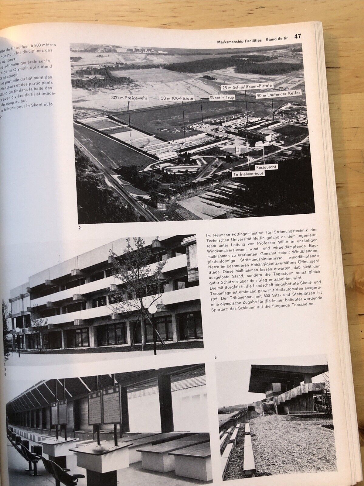 Architektur Wettbewerbe OLYMPIC ARCHITECTURE MUNICH 1972 olympische Bauten Munch