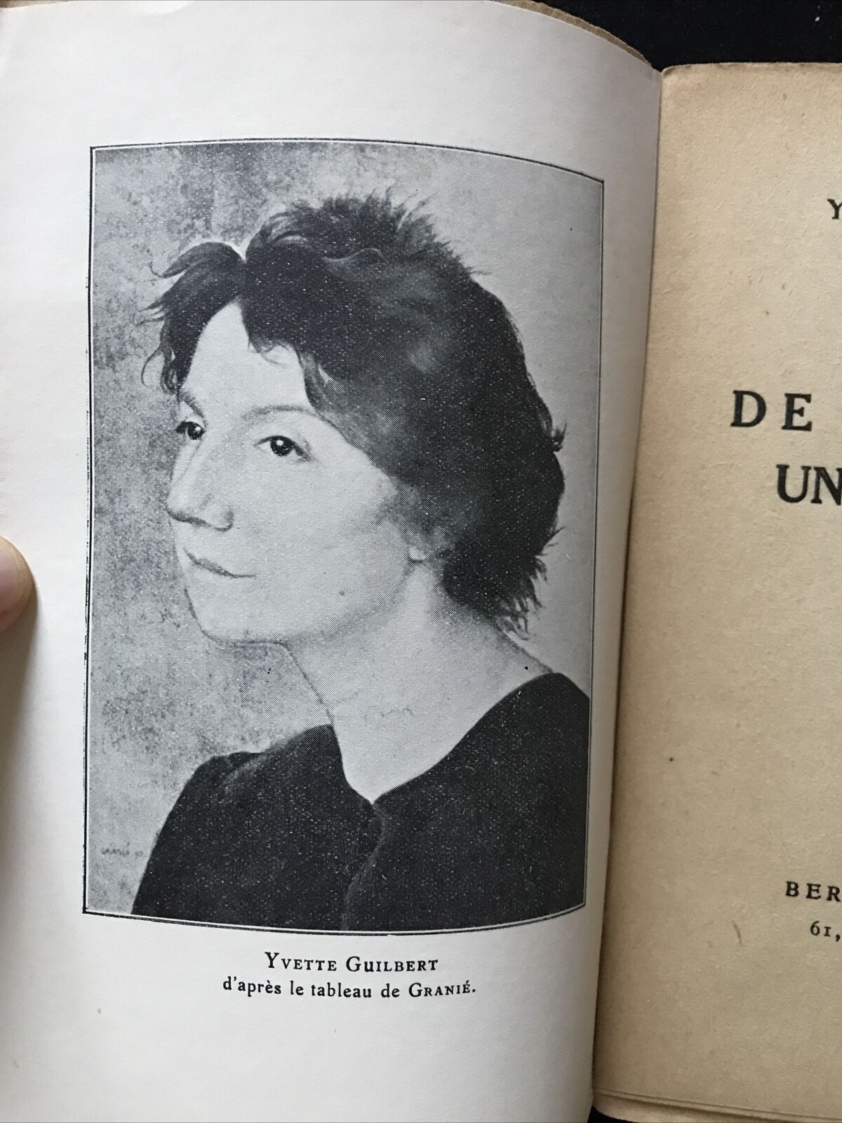 L'art de chanter une chanson, Yvette Guilbert, Grasset 1928