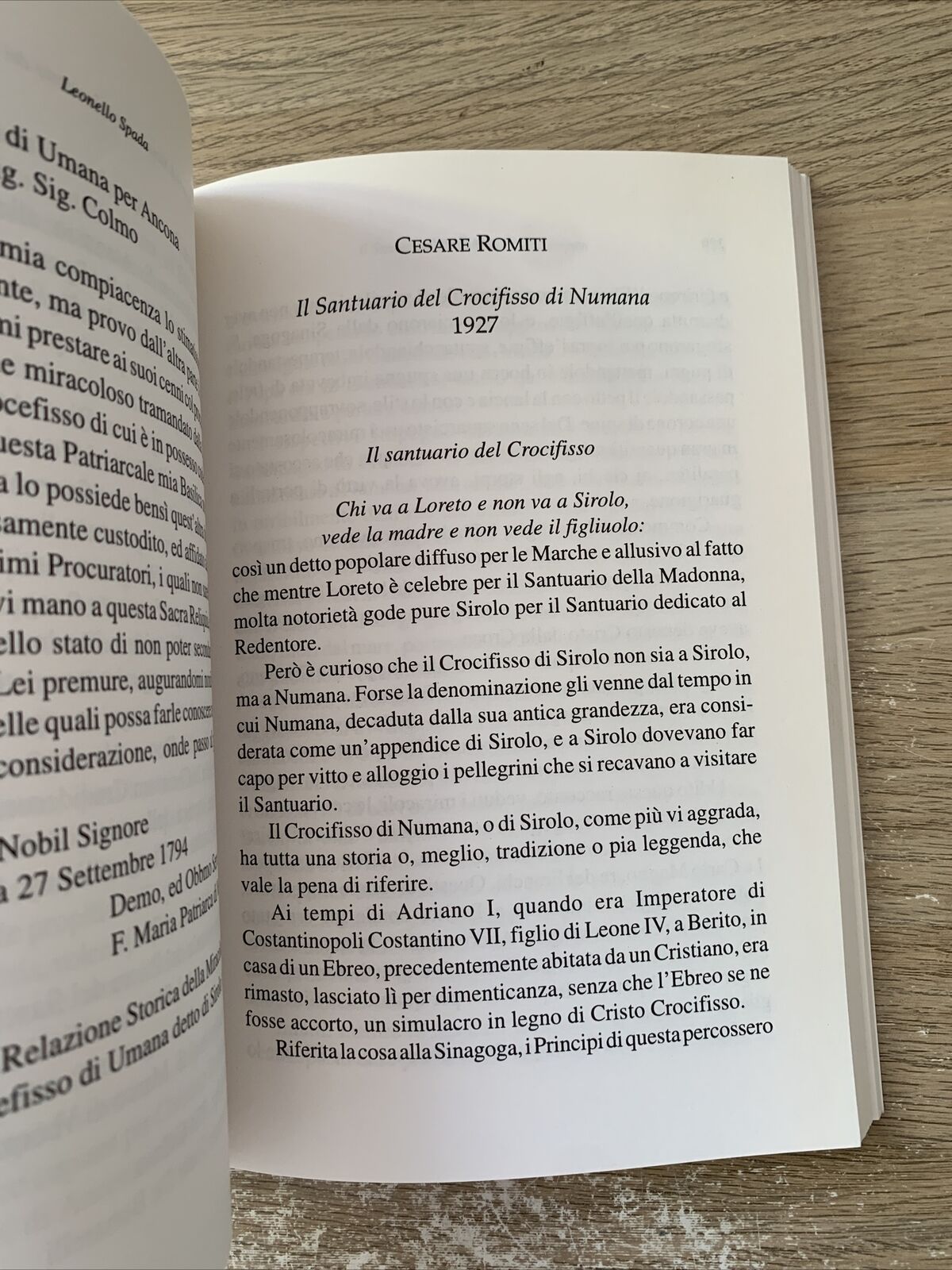 Il Crocifisso di Numana - Fabio Toccaceli. Parrocchia di Cristo Re Numana 1994