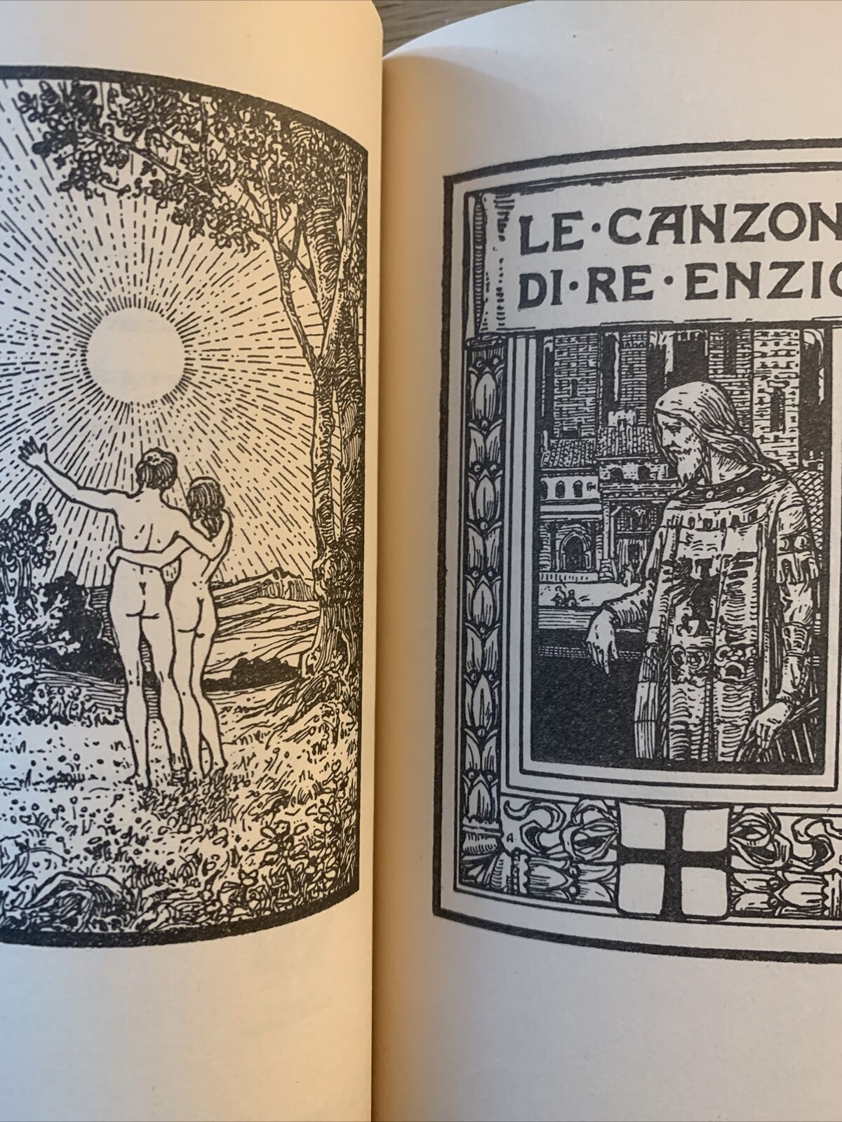 LE CANZONI DI RE ENZIO. Canzone Olifante Carroccio Paradiso. Ristampa
