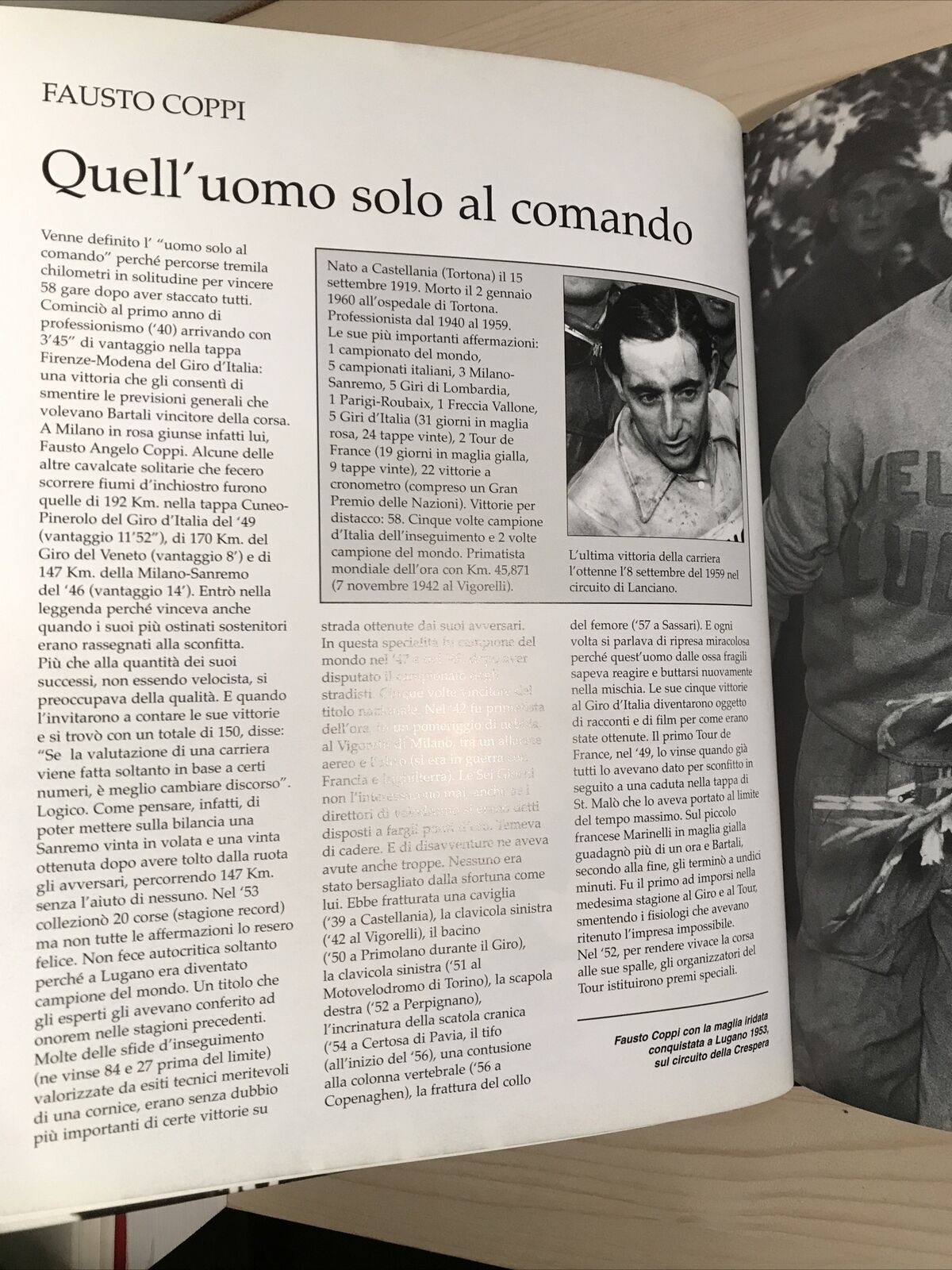 I LEGGENDARI da Girardengo a Pantani, I grandissimi del ciclismo - Rino Negri