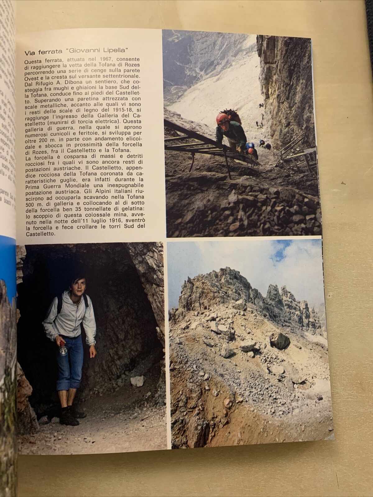 CORTINA D'AMPEZZO le dolomiti d'Ampezzo, Monte Pelmo, Cime di Lavaredo. 1980